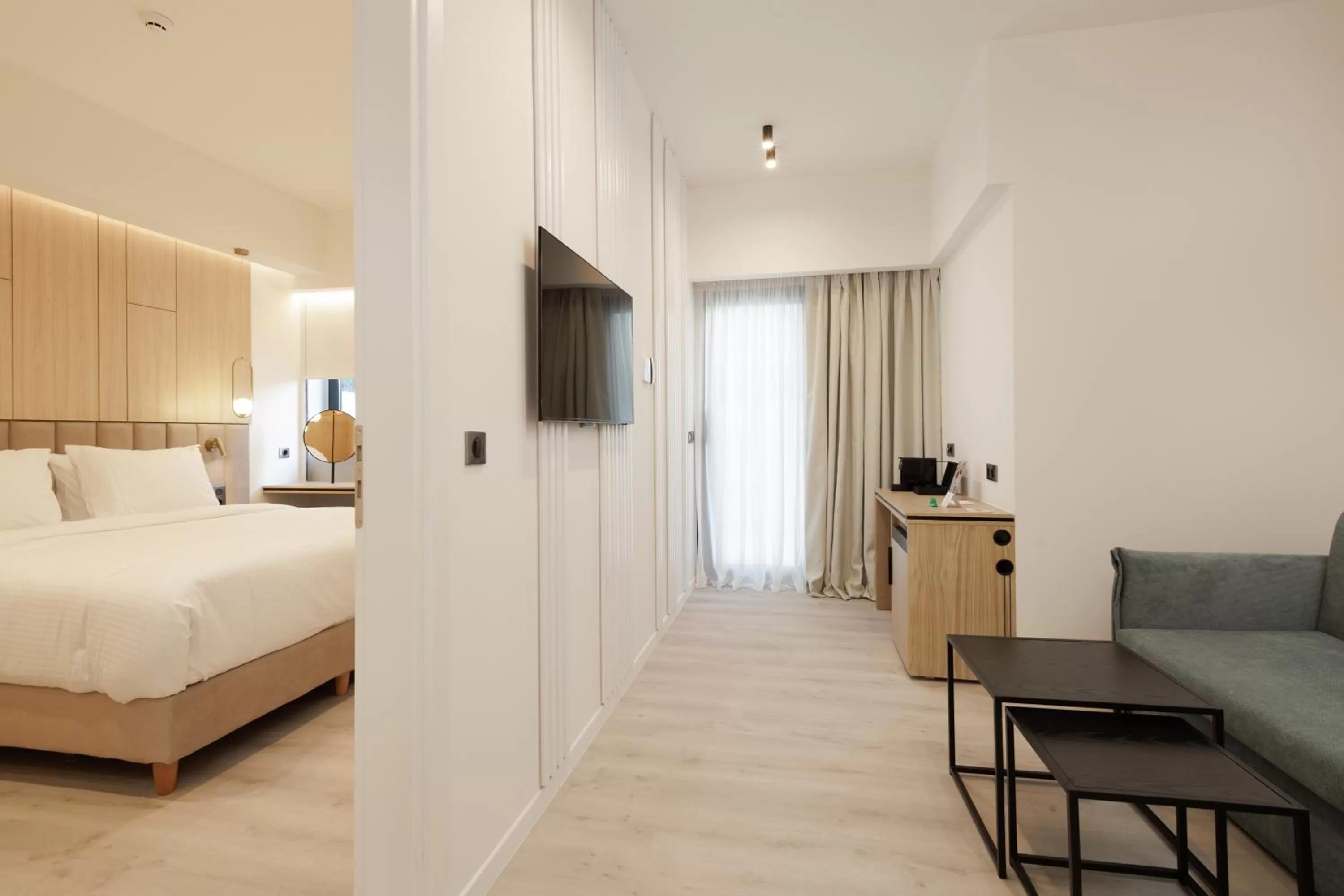 Bed in Hilton Garden Inn Athens Syggrou Avenue