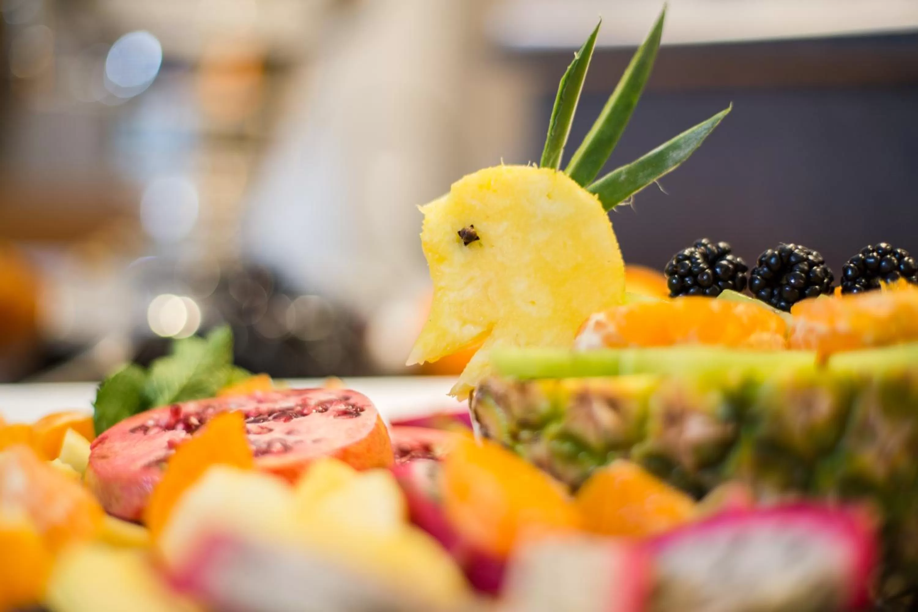 Buffet breakfast in Hotel Plaza