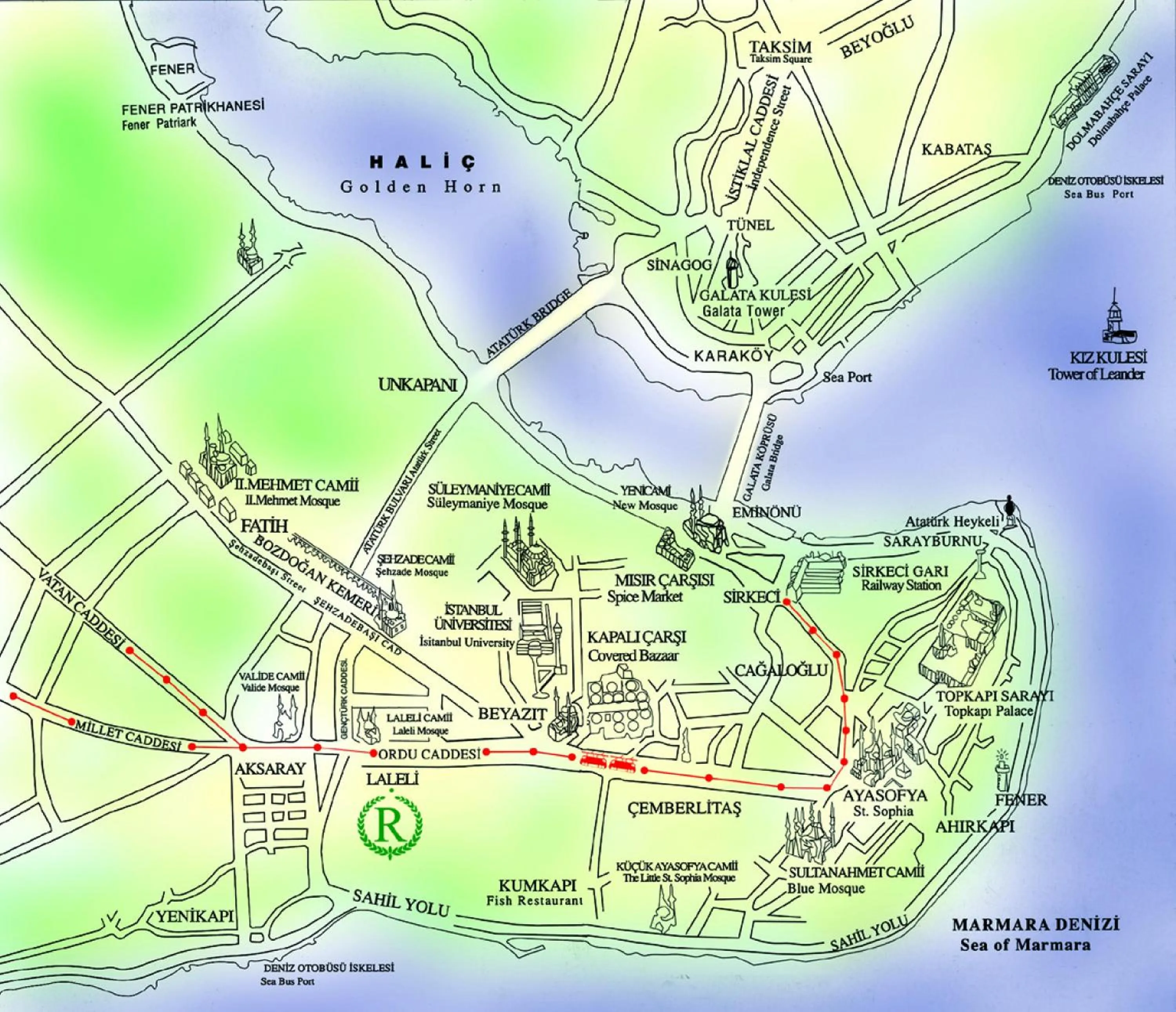 Property logo or sign in Istanbul Royal Hotel