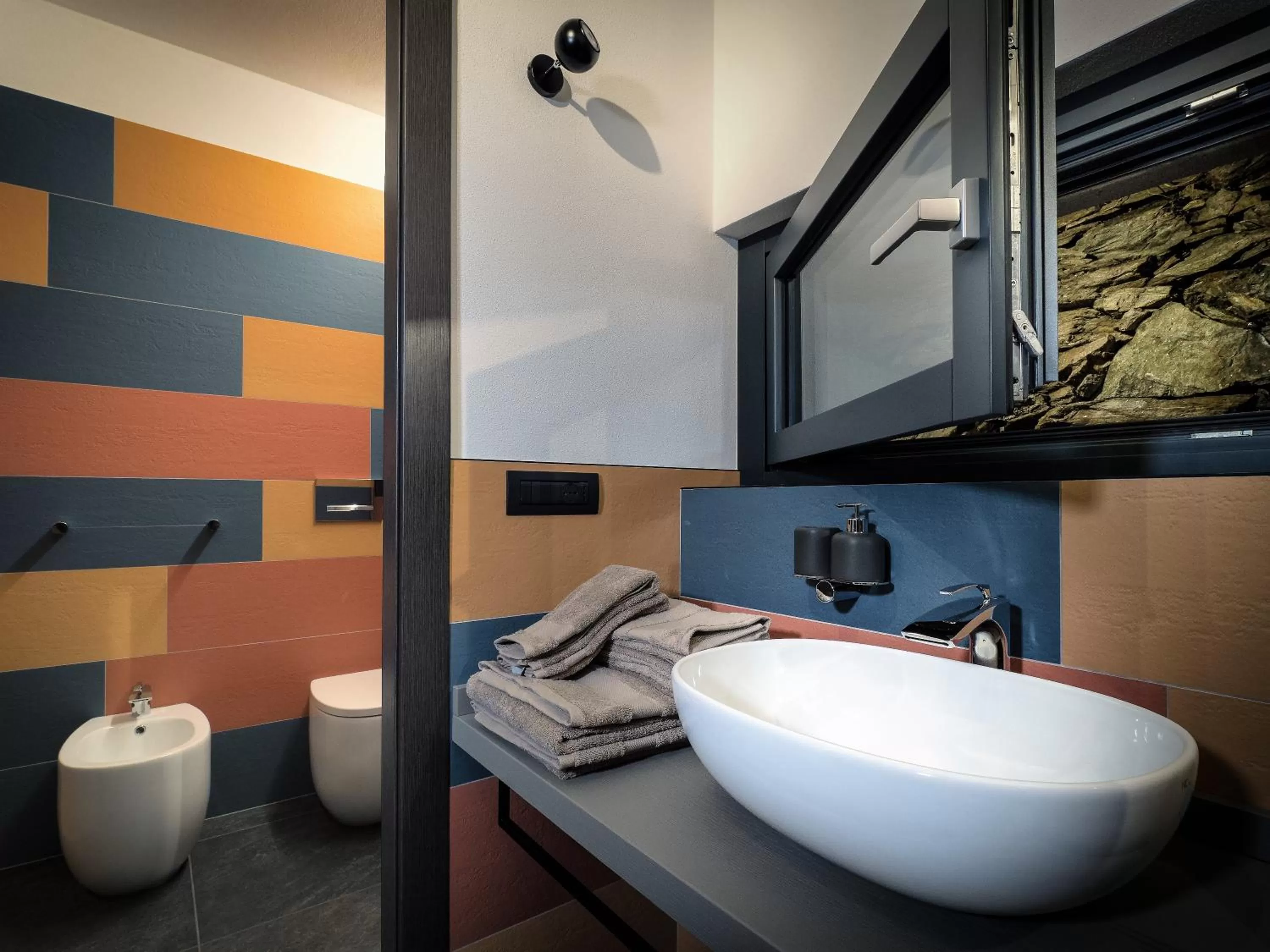 Bathroom in Cà Rossa #panoramic suite