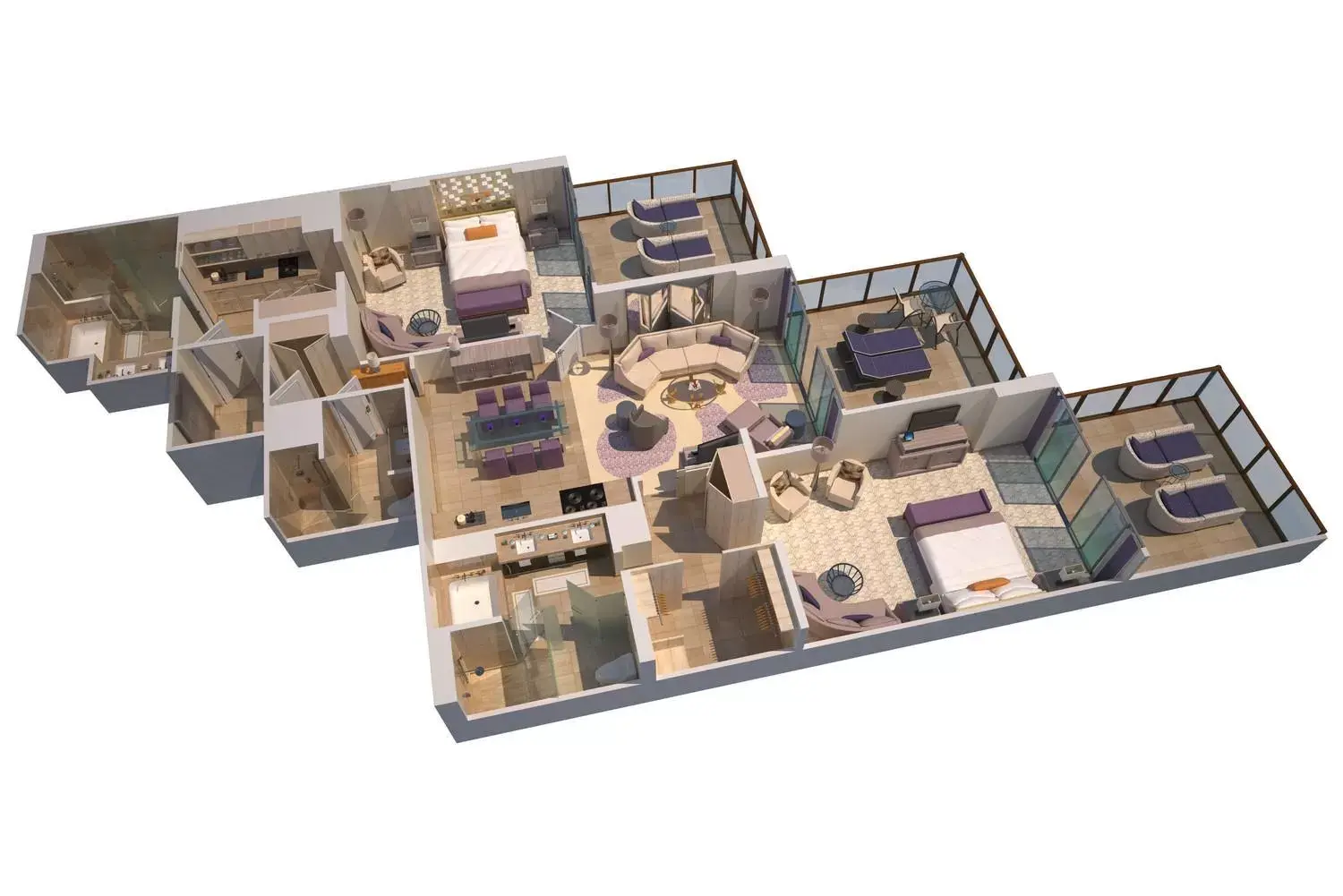 Royal Oceanfront Suite, Suite, 2 King in The St. Regis Bal Harbour Resort Royal Oceanfront Suite, Suite, 2 King in The St. Regis Bal Harbour Resort