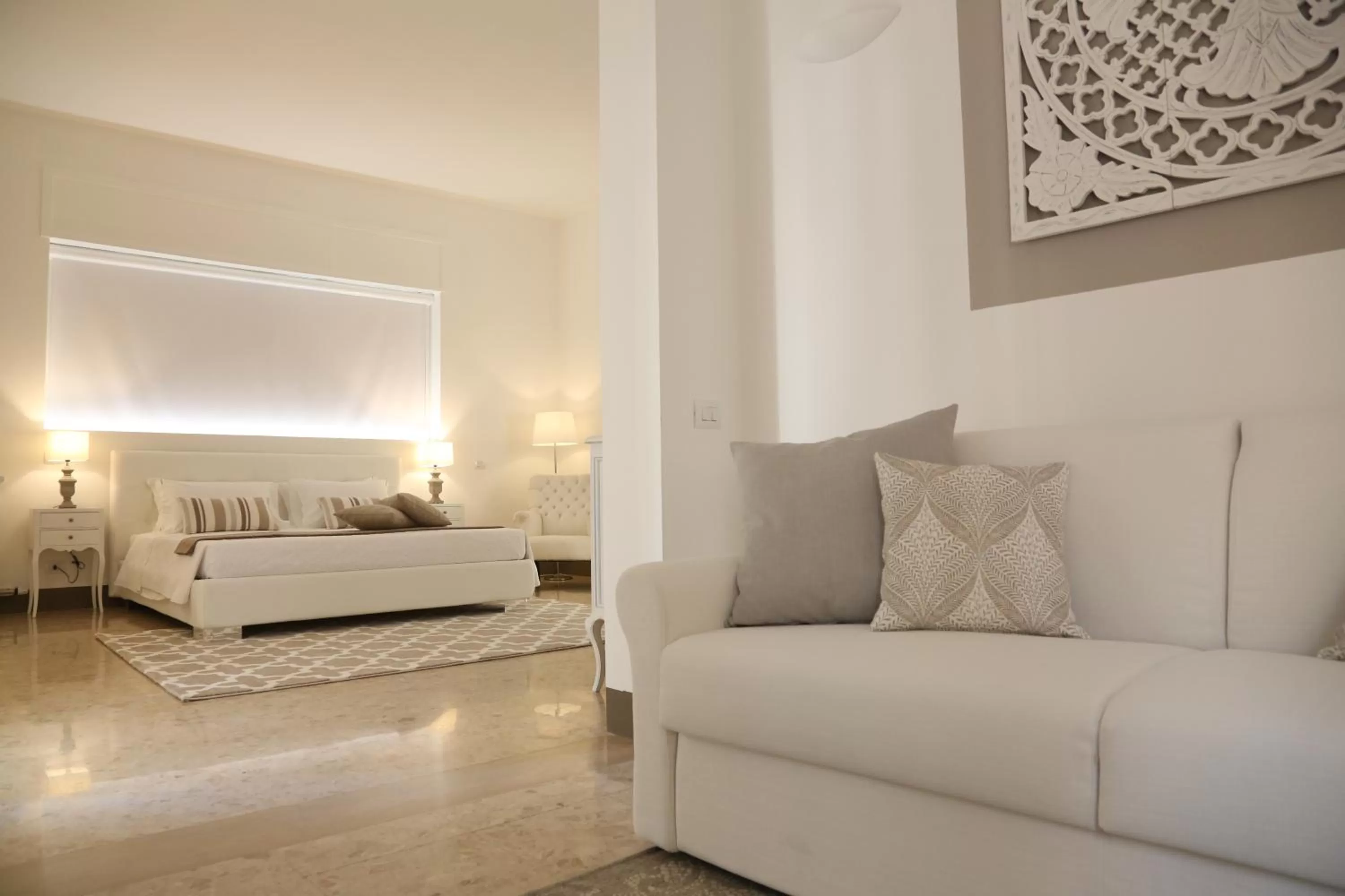 Photo of the whole room, Bed in Dimi House