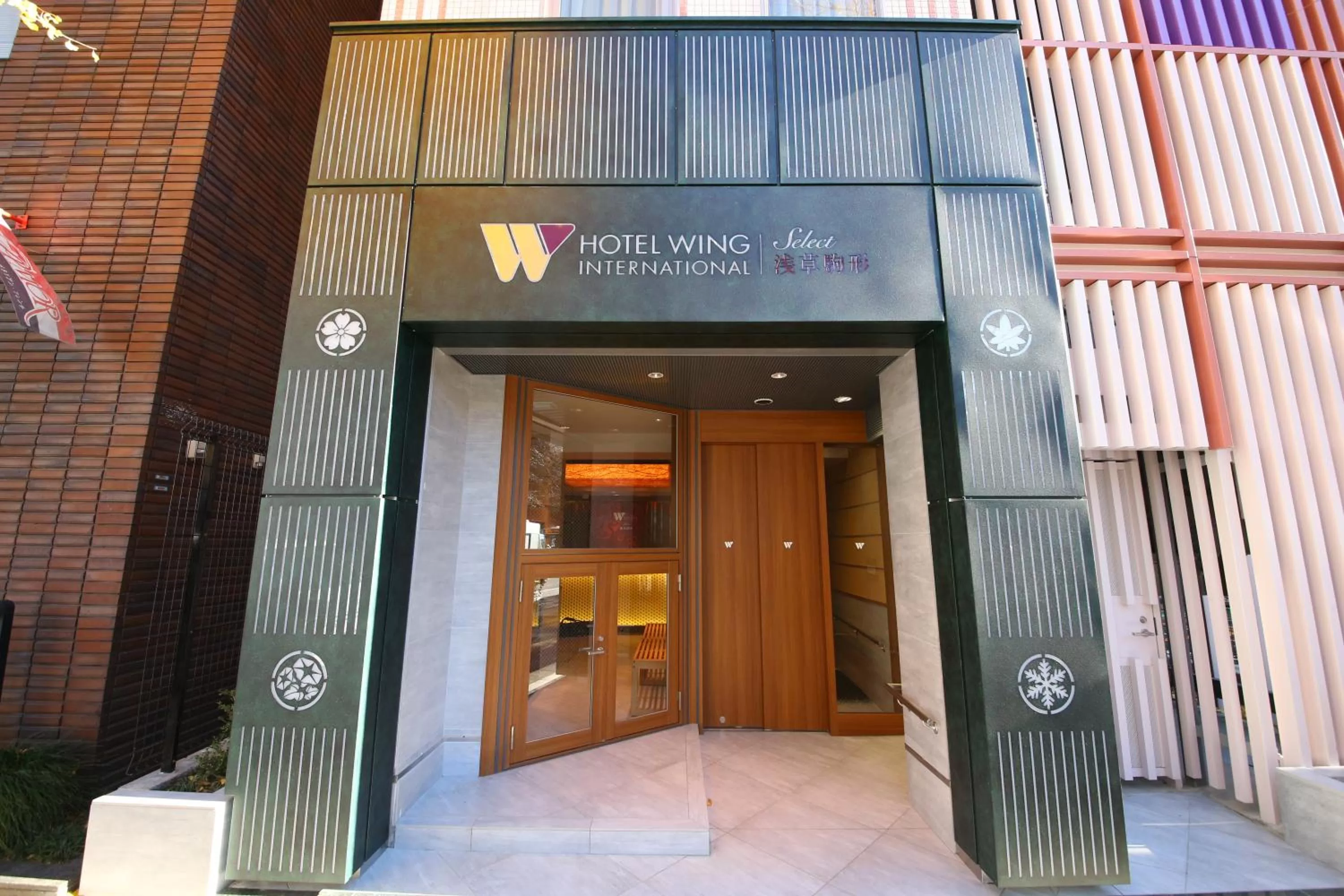 Facade/entrance in Hotel Wing International Select Asakusa Komagata