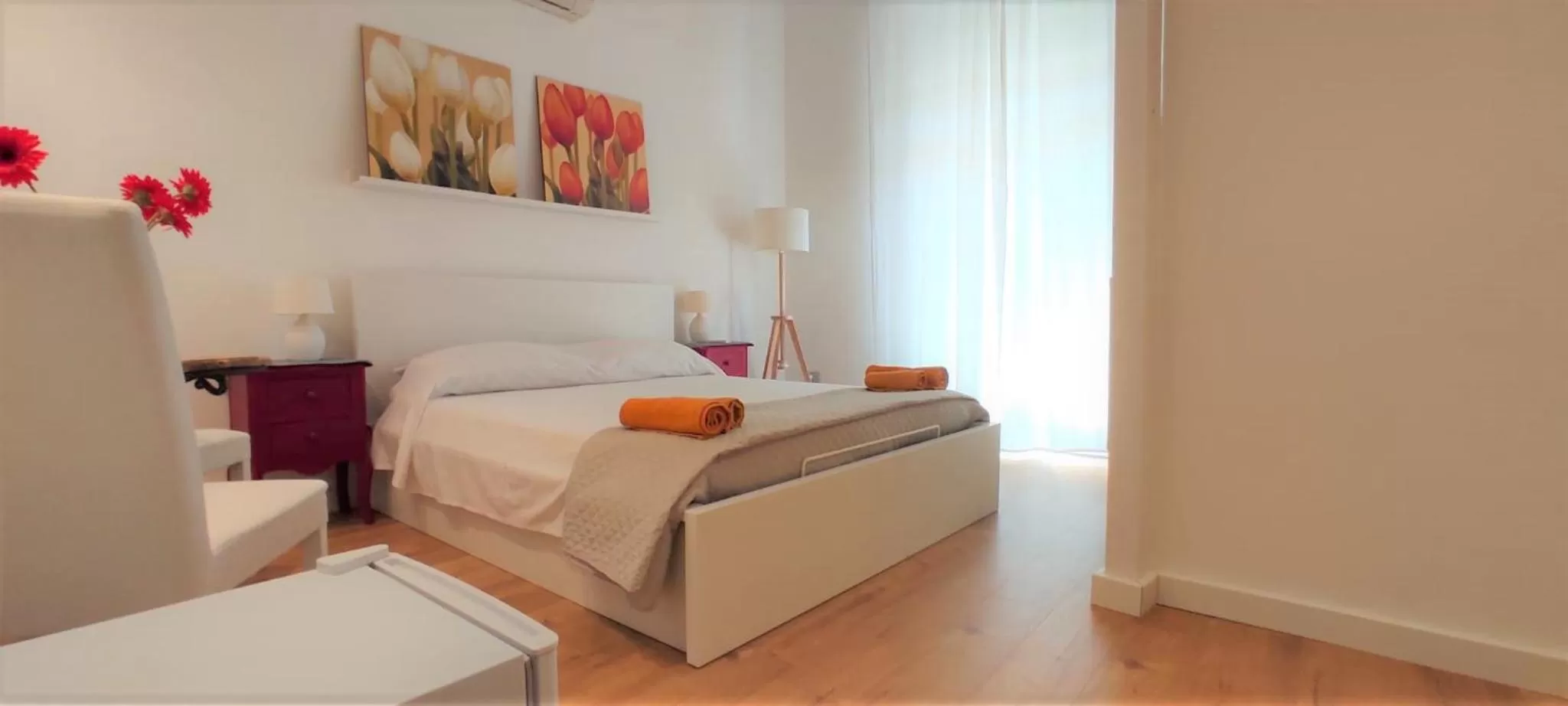 Bed in Living Cagliari Marina