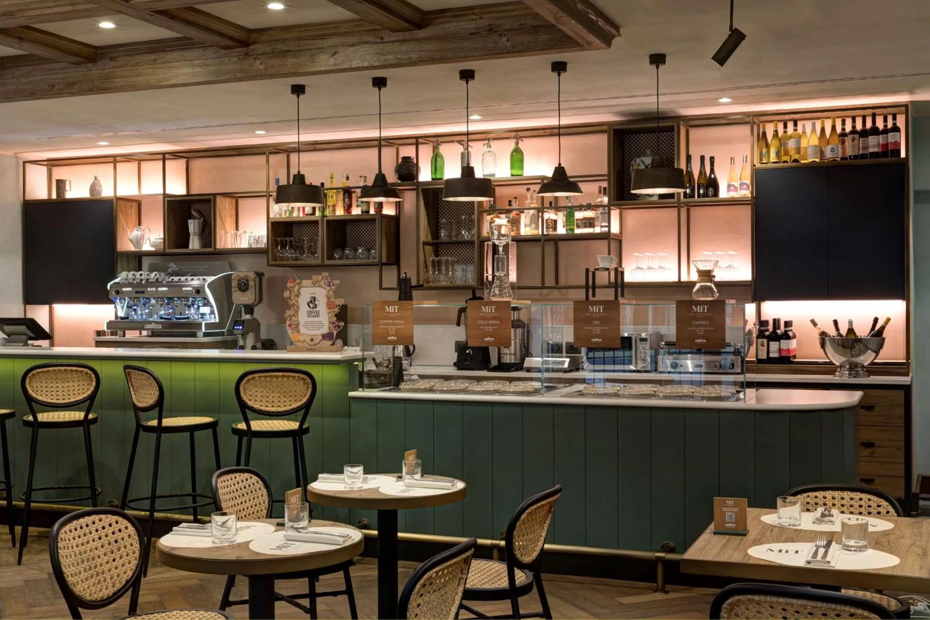 Restaurant/places to eat in DoubleTree By Hilton Rome Monti