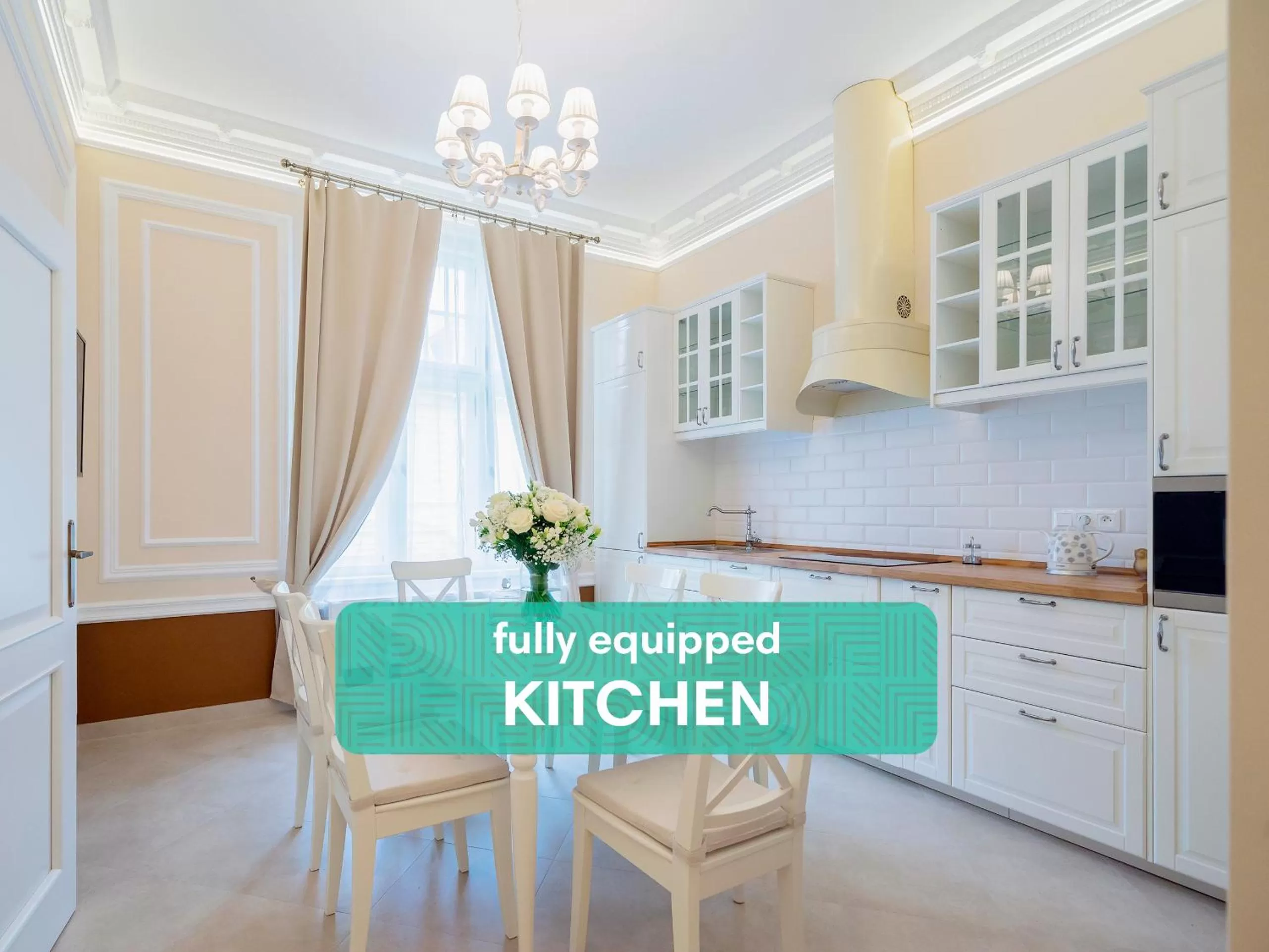 kitchen in Revelton Suites Karlovy Vary