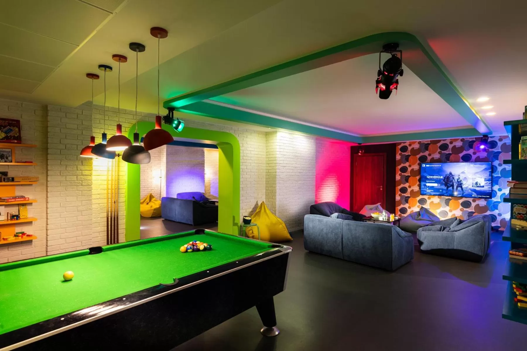 Game Room in Kings' Valley Medical & Spa Hotel