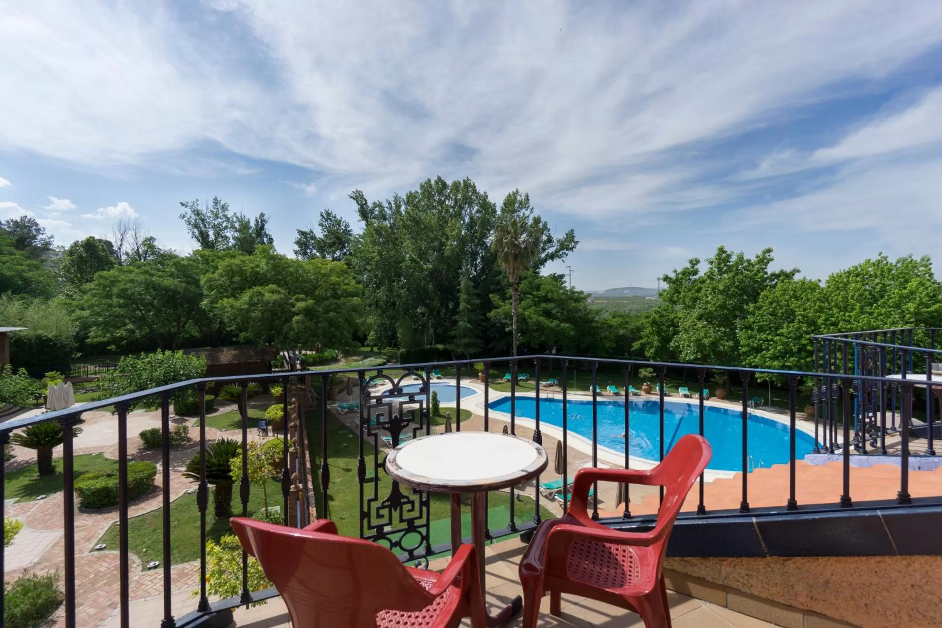 Garden in Hotel Fuente Las Piedras