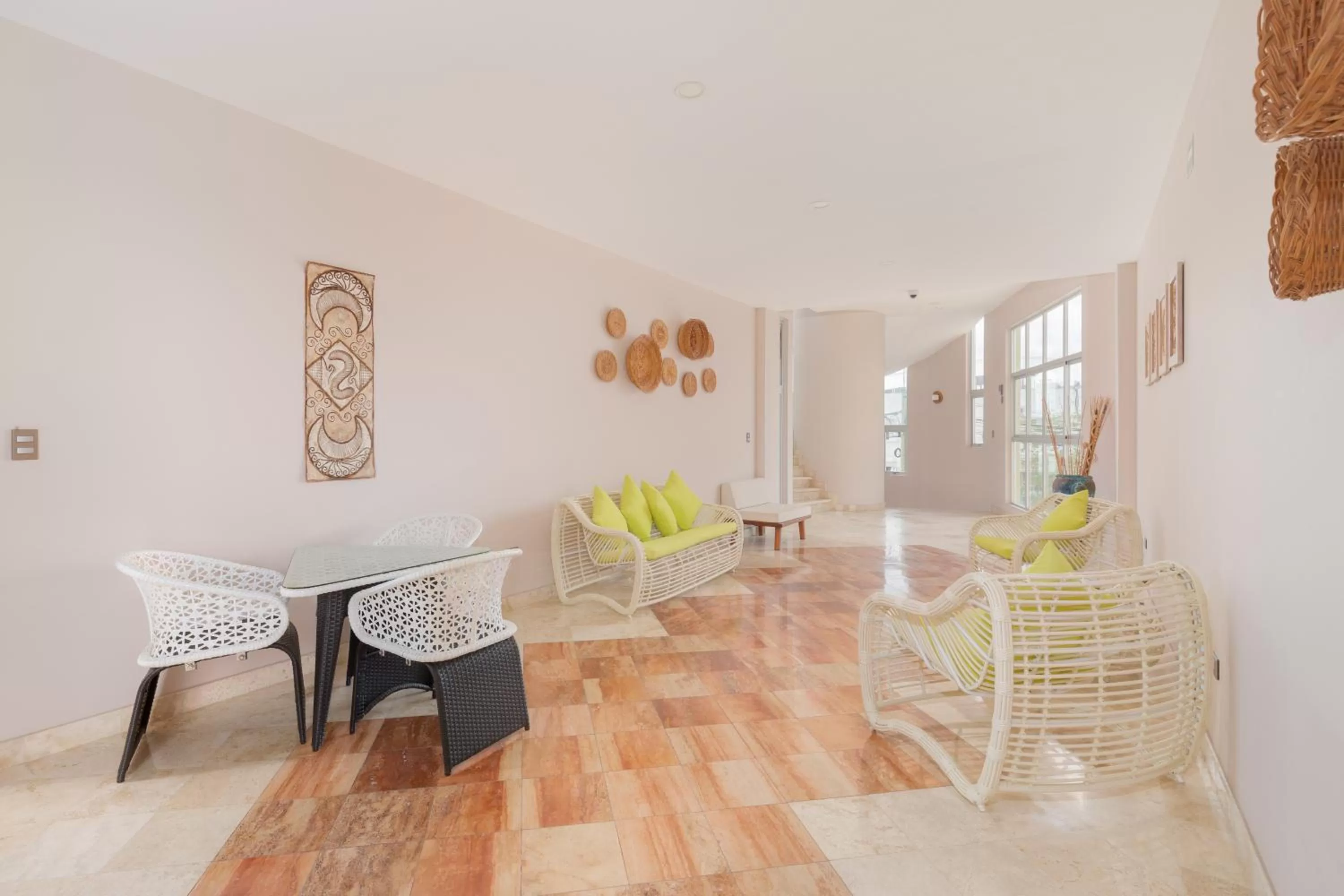 Living room in Biwa Tulum