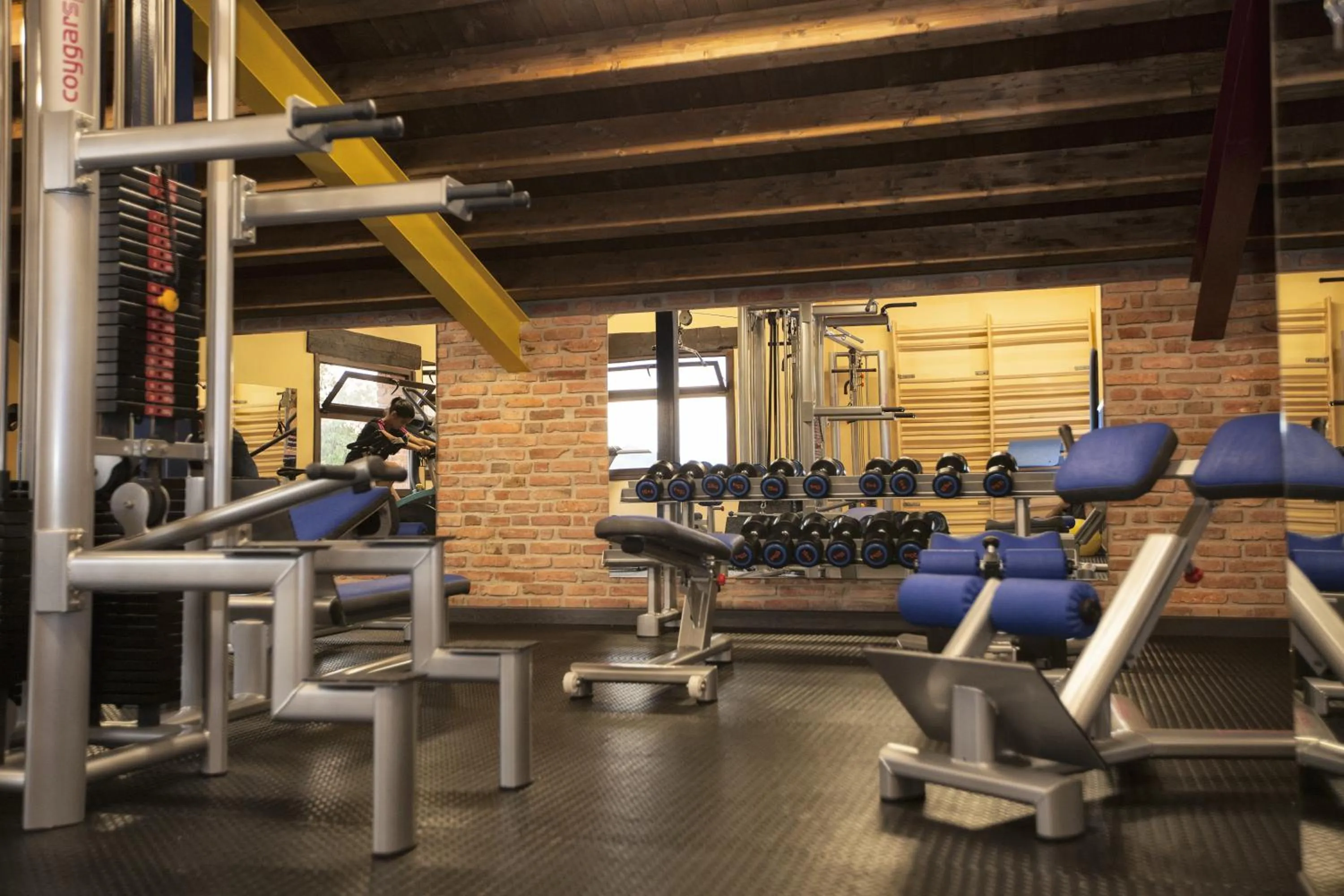 Fitness centre/facilities in Hotel & Spa María Manuela