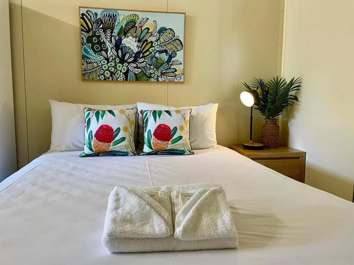 Bed in Esk Caravan Park & Rail Trail Motel