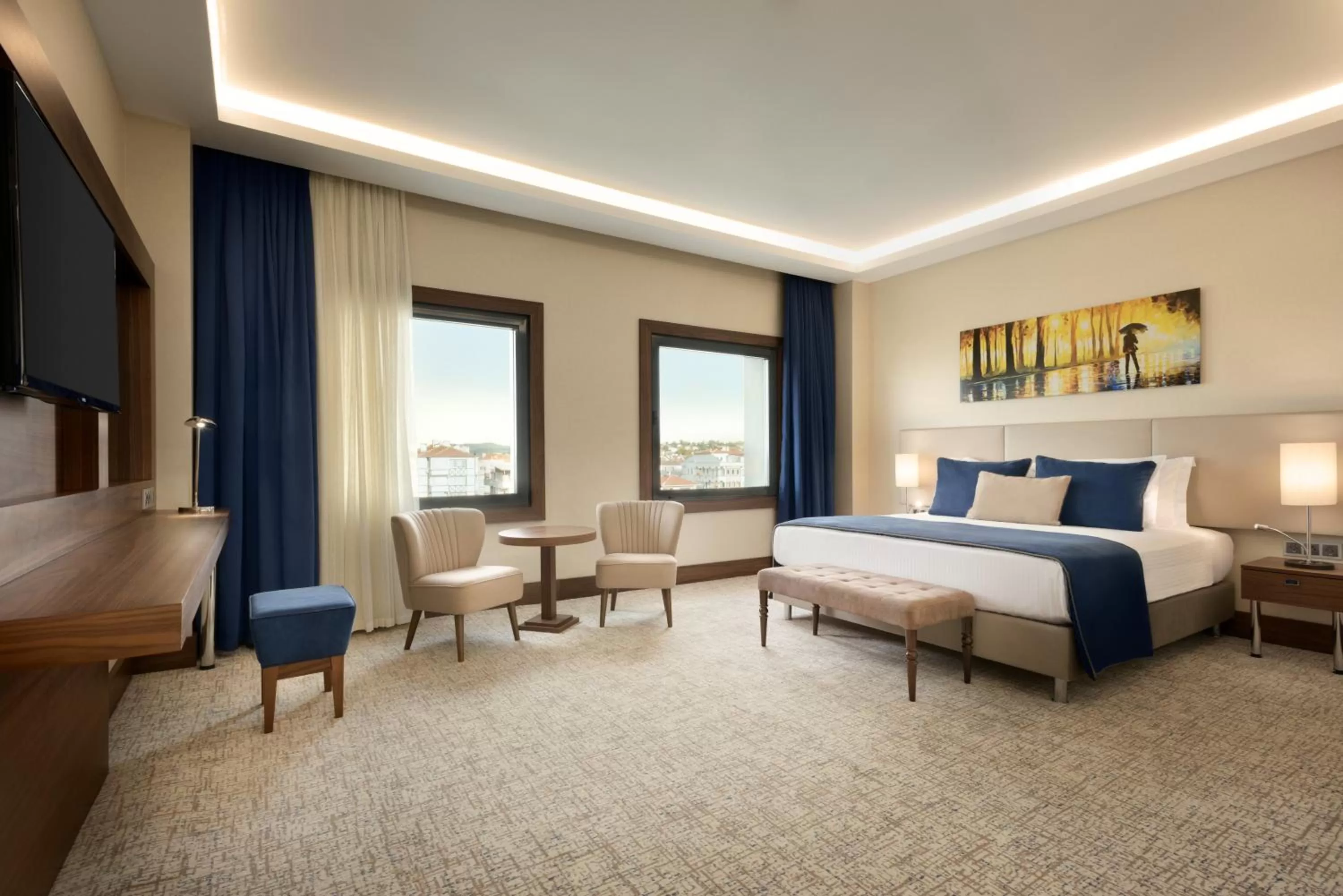 Bedroom, Bed in Ramada by Wyndham Yalova
