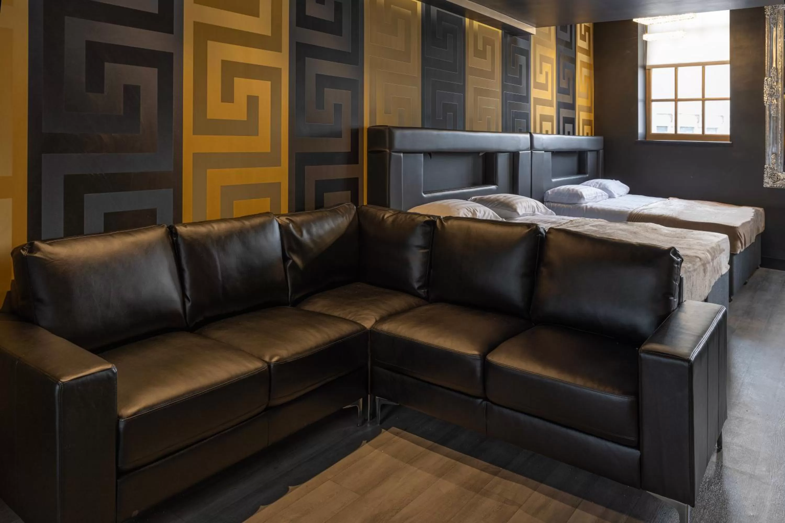 Living room in Mischief Liverpool