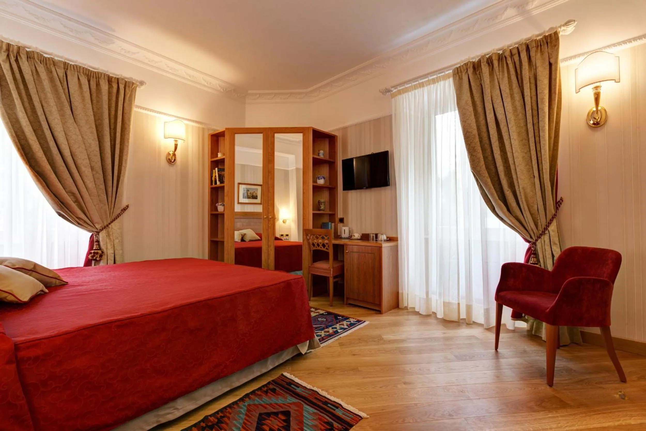 Photo of the whole room, Bed in Residenza RomaCentro
