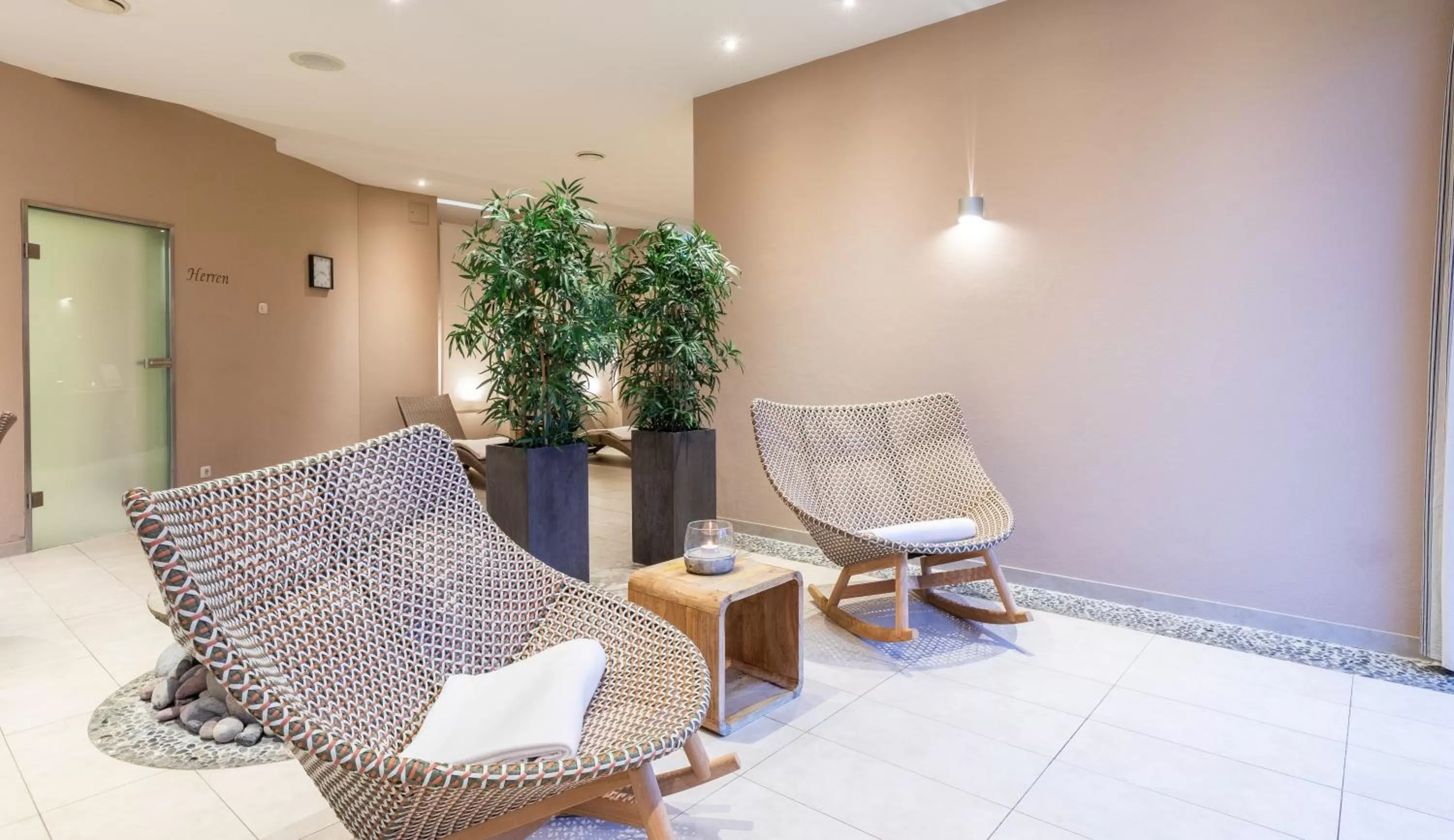 Spa and wellness centre/facilities in Strandhafer Aparthotel