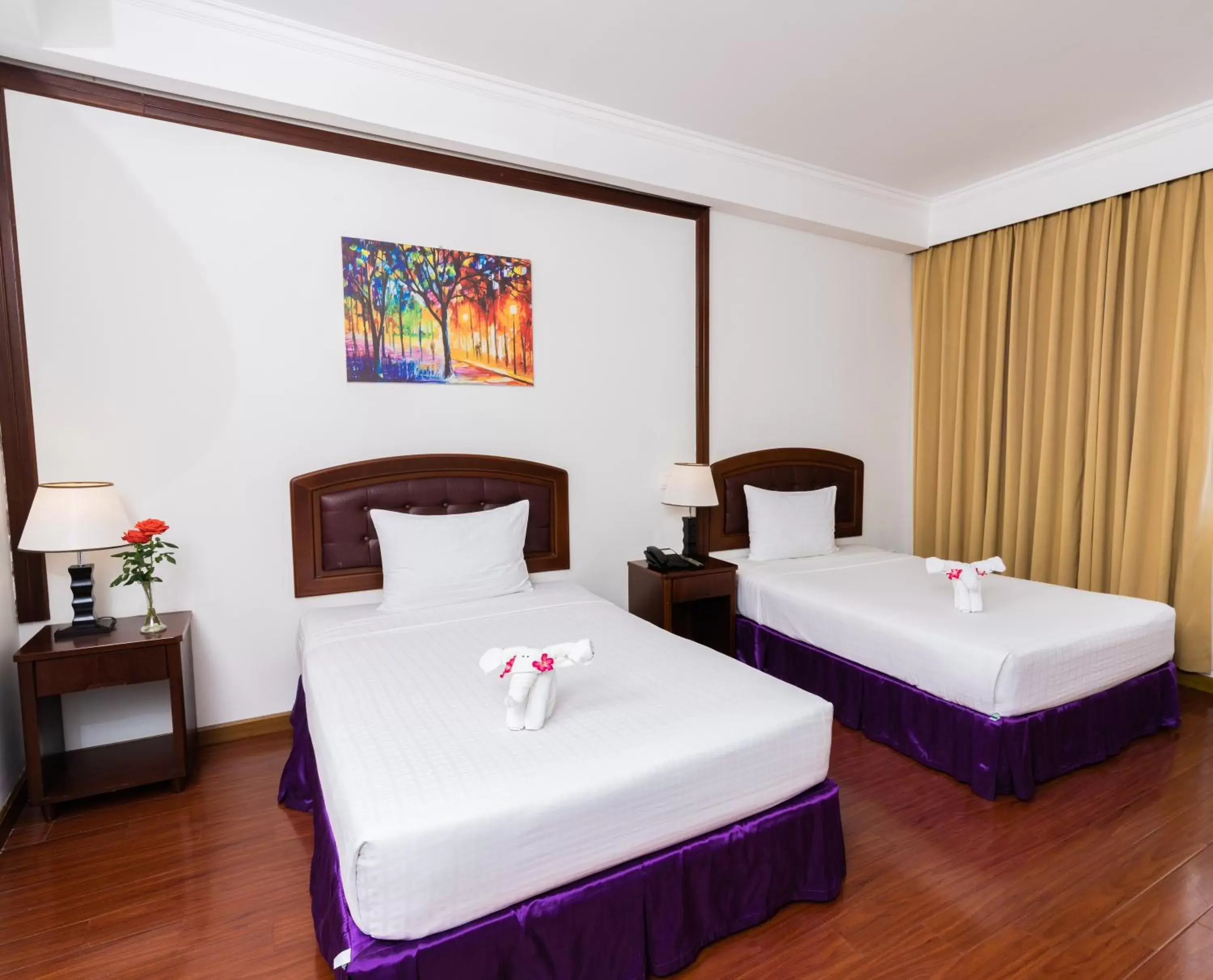 Deluxe Twin Room with Ocean View in TTC Hotel Phan Thiet Deluxe Twin Room with Ocean View in TTC Hotel Phan Thiet