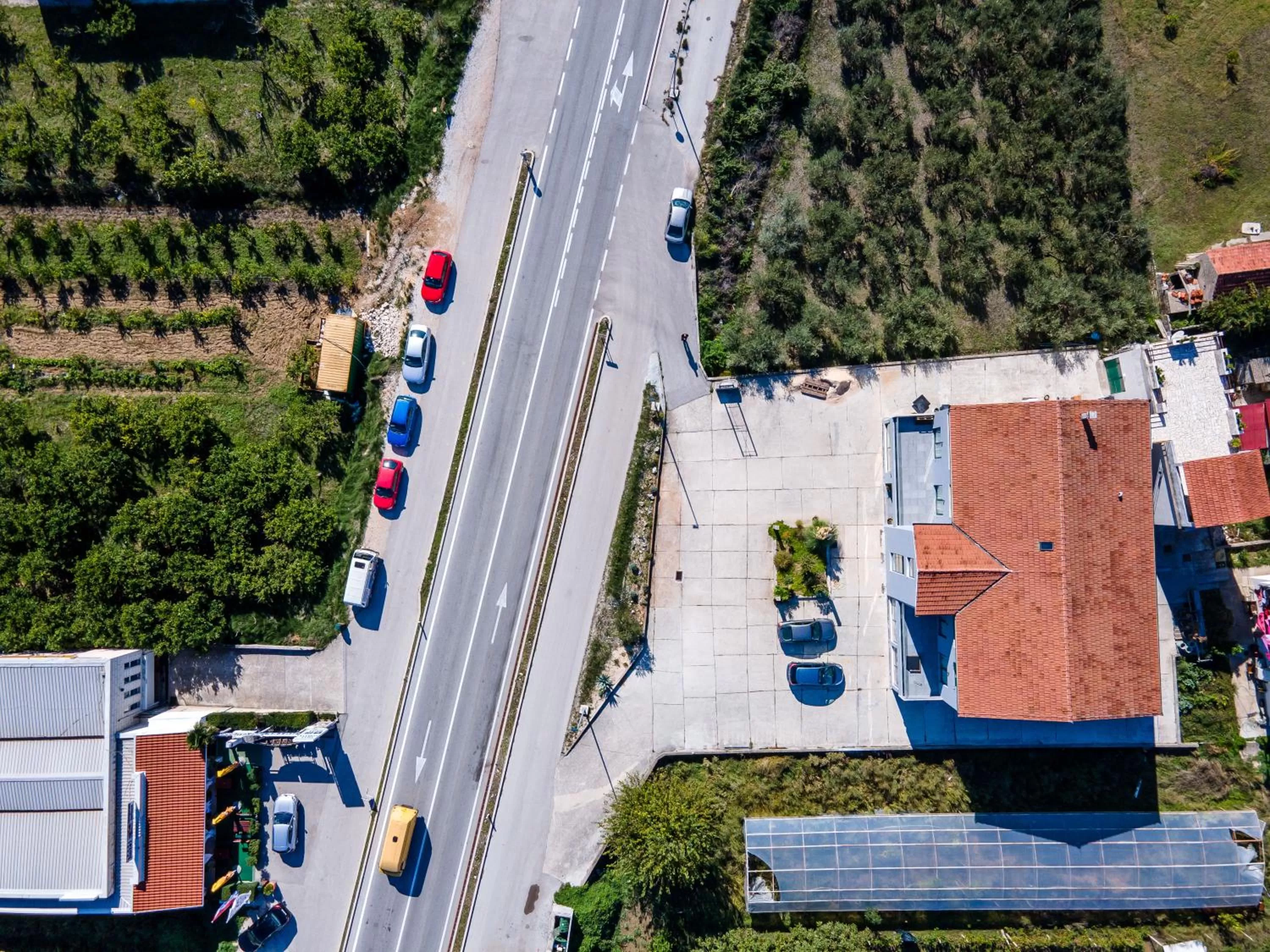 Property building, Bird's-eye View in Boutique rooms Kican