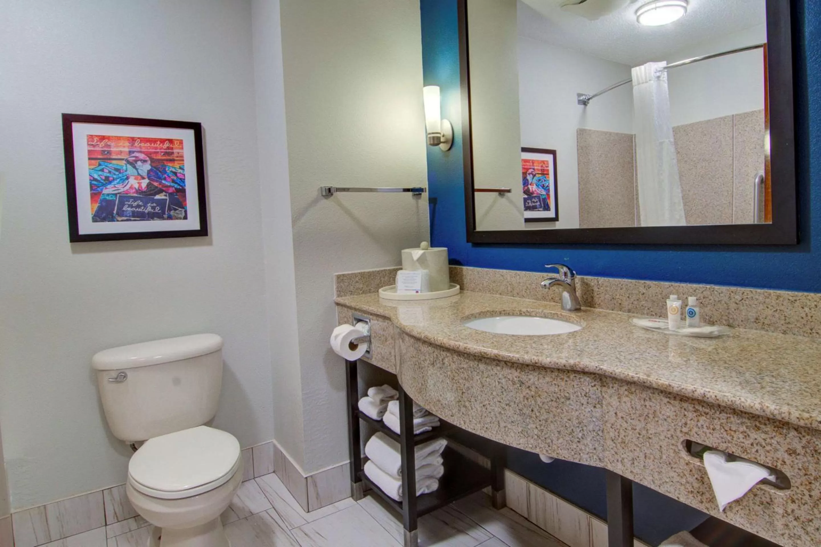 Bedroom in Comfort Suites Newport News Airport