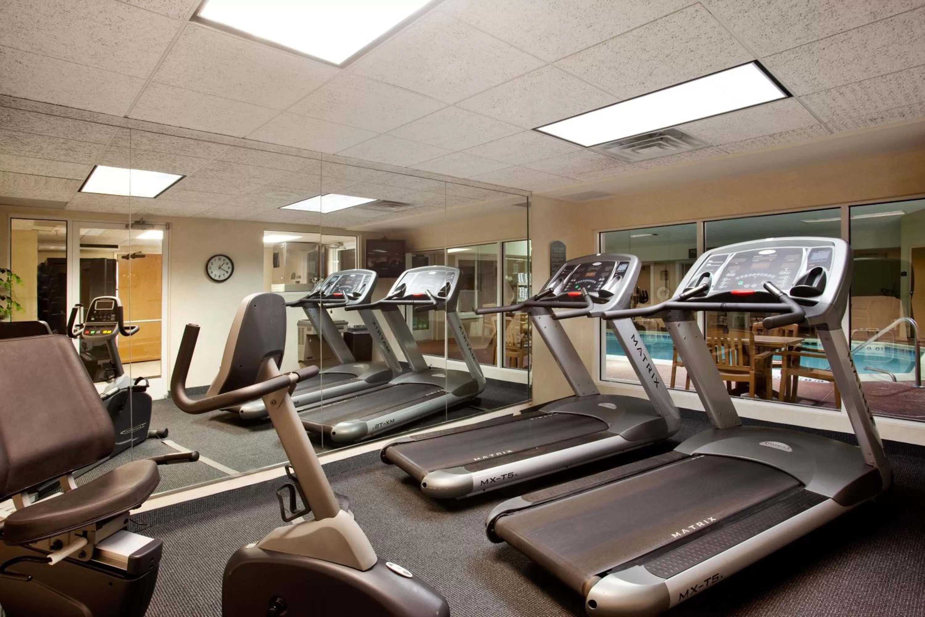 Fitness centre/facilities in Holiday Inn Express Hotel & Suites-Saint Joseph by IHG