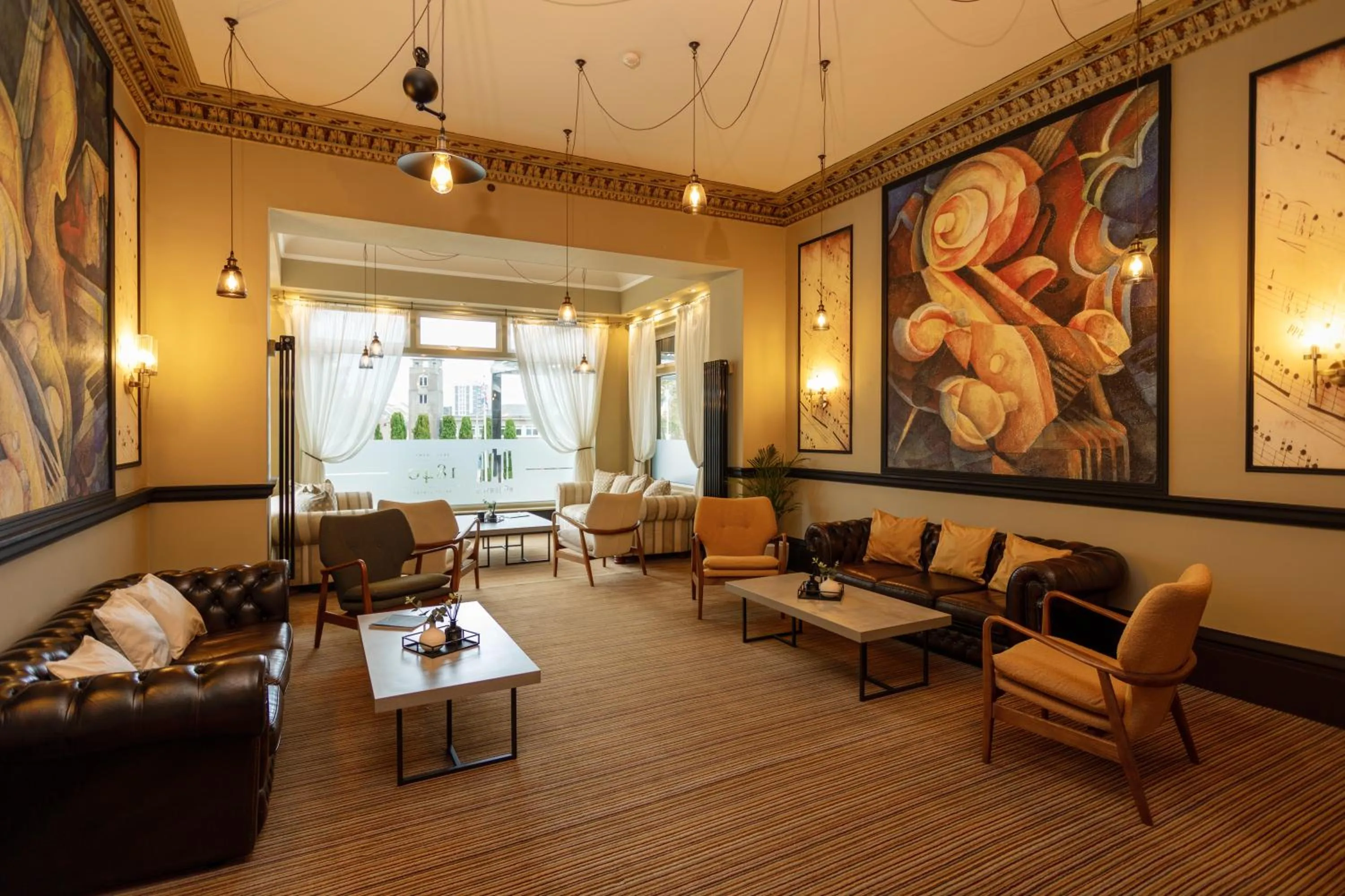 Living room in The Savoy Jersey