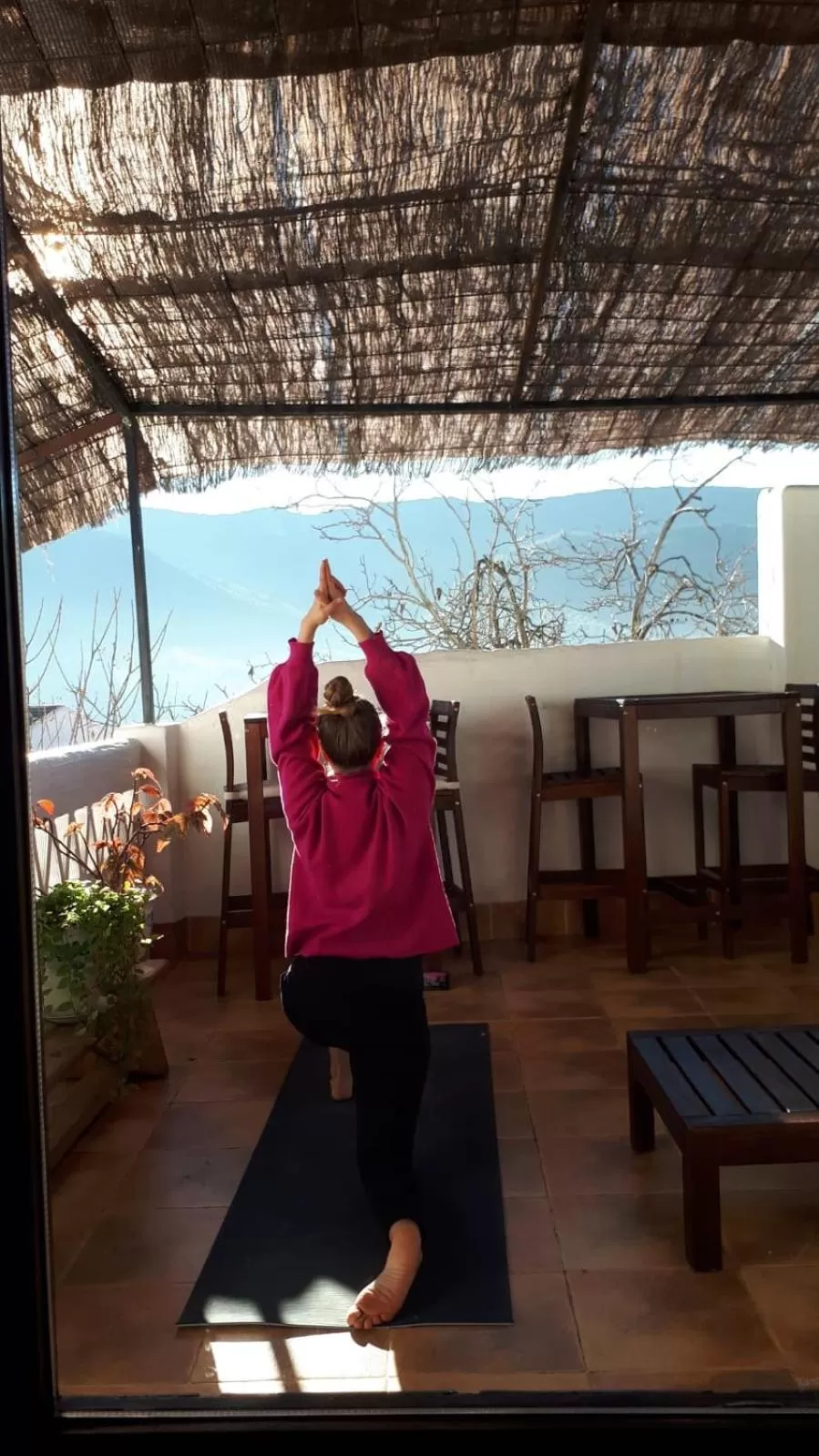 Balcony/Terrace in La Posada Amena