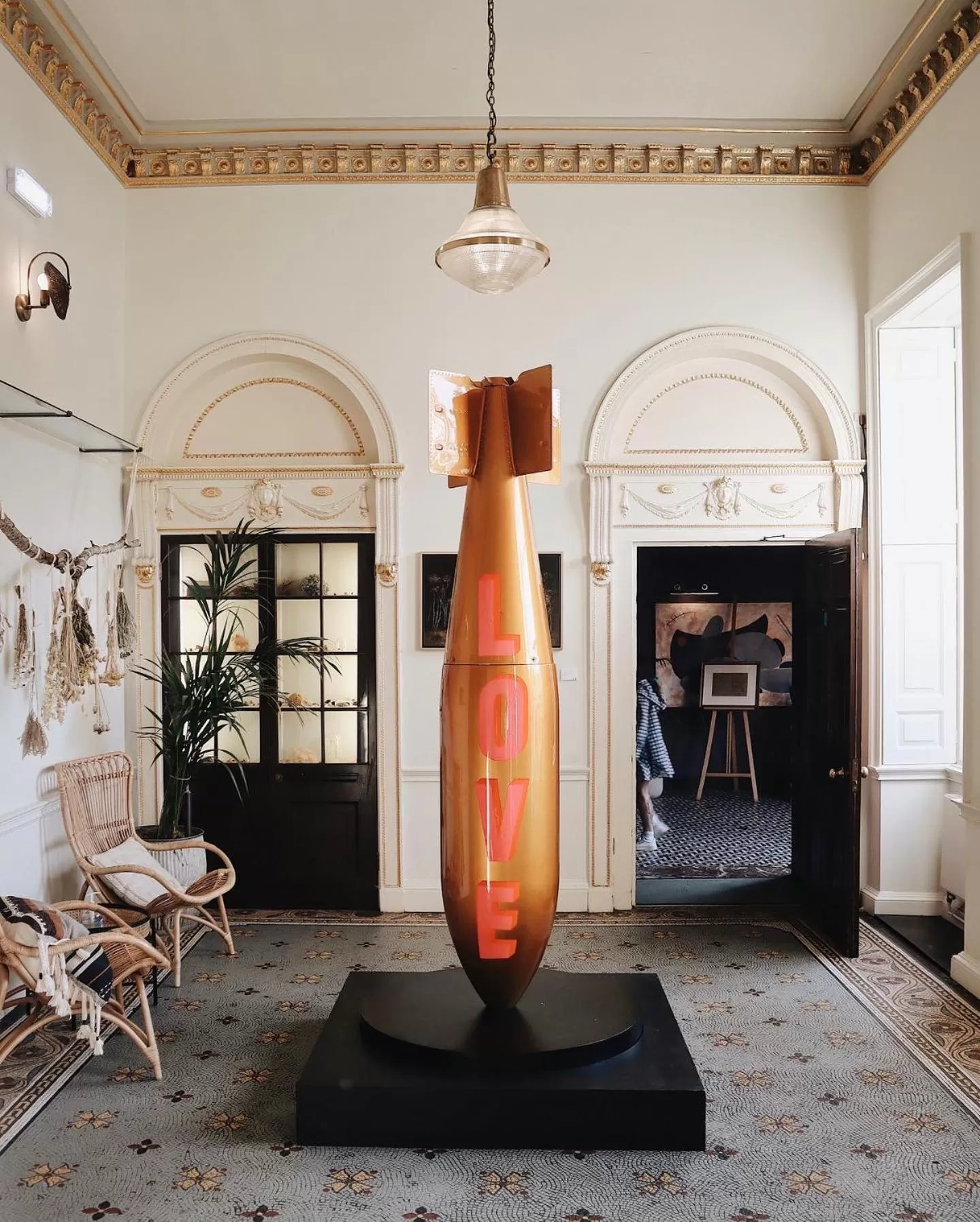 Decorative detail in Birch Cheshunt