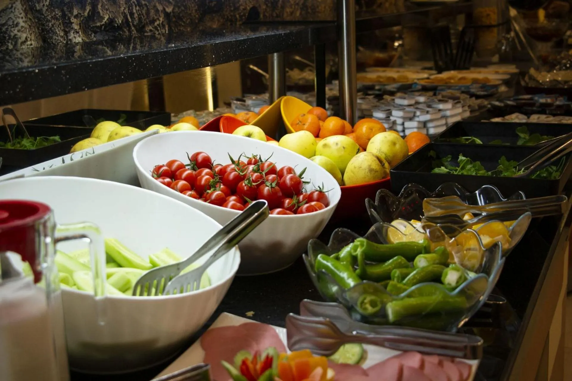 Breakfast in Buyuk Velic Hotel