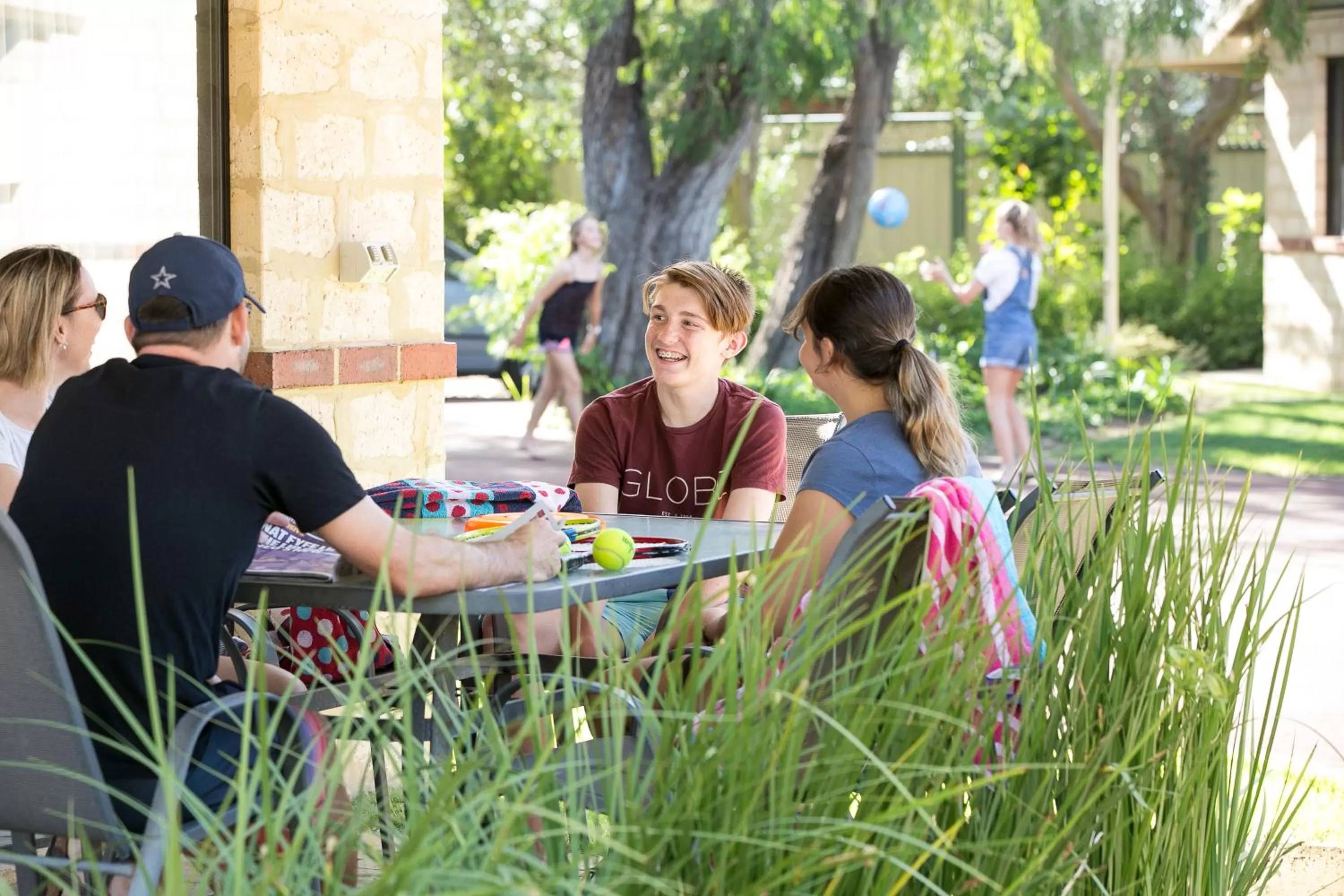 Family in Amalfi Resort Busselton's Best Kept Secret
