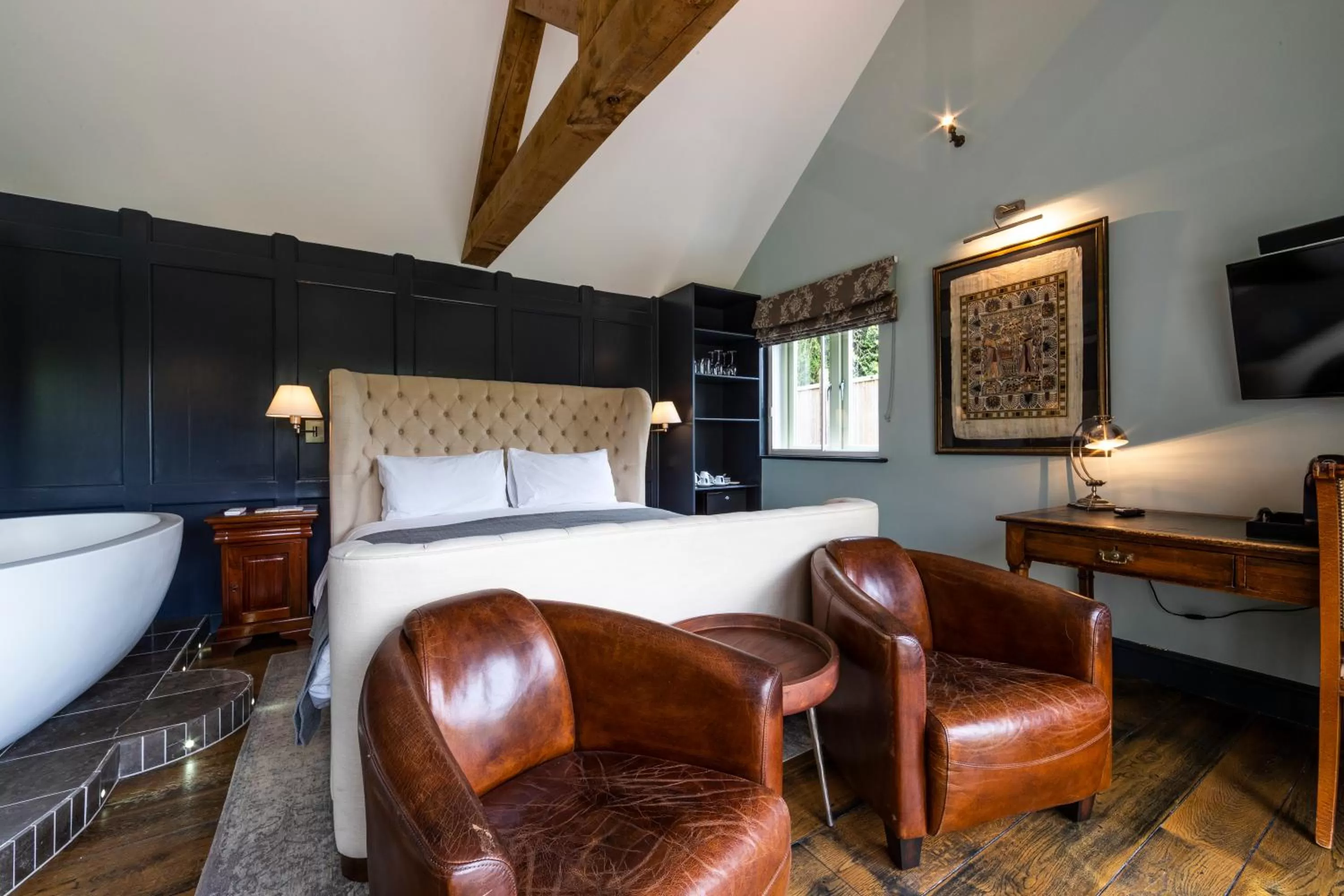 Bedroom in Eagle Mill Luxury Rooms