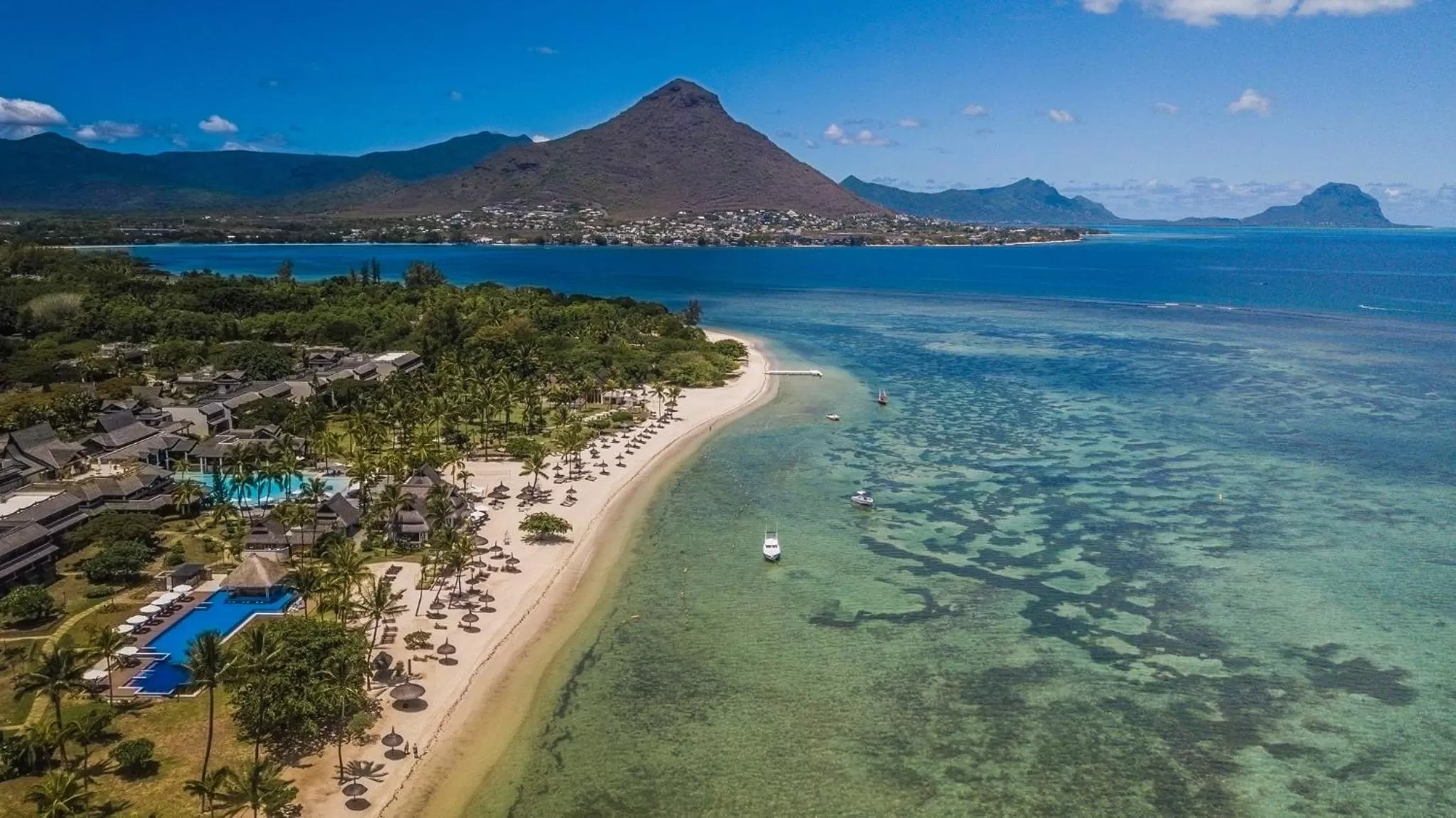 Bird's eye view in Sofitel Mauritius L'Imperial Resort & Spa