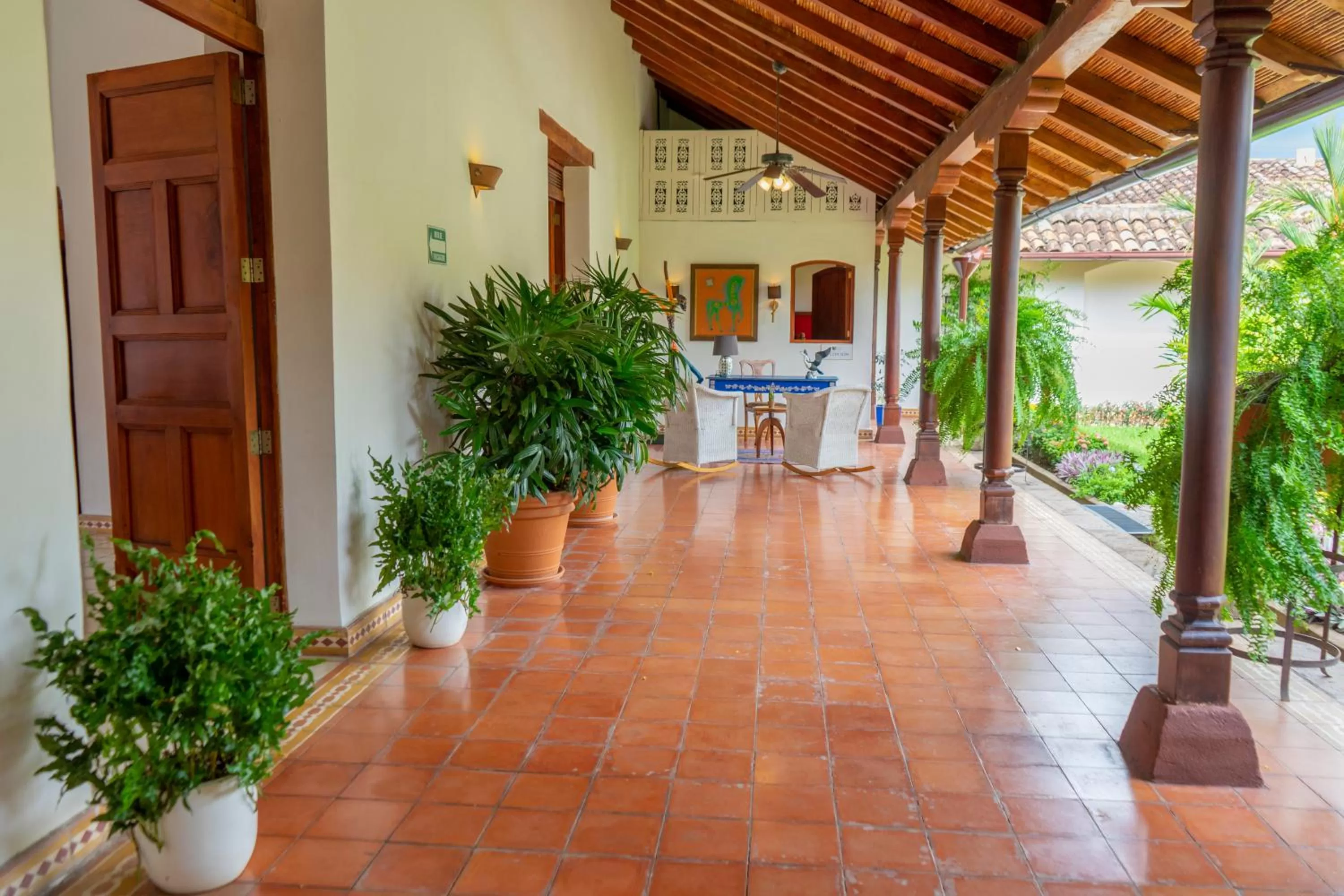 Property building in Hotel Boutique Adela