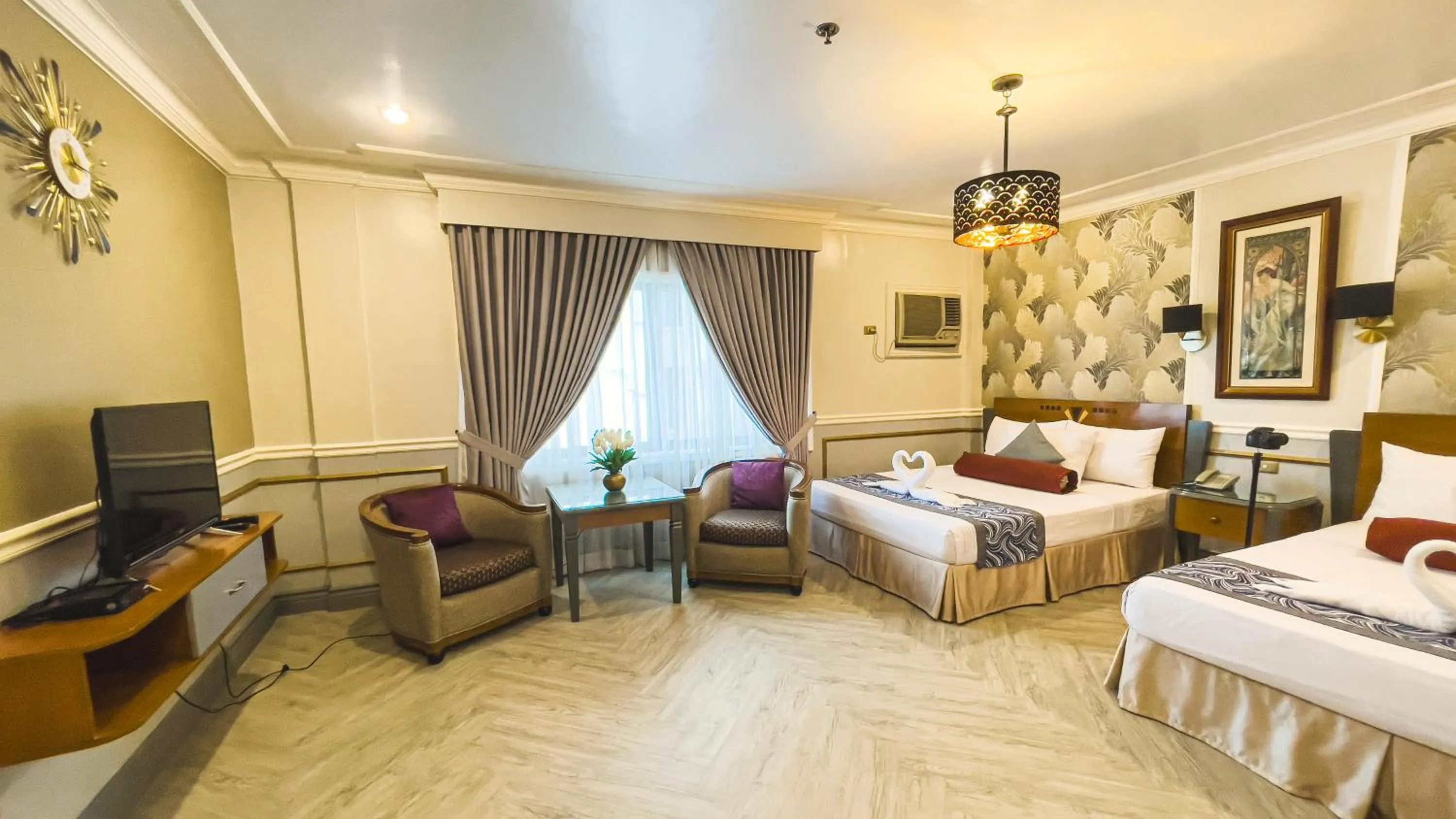 Bed in Miramar Hotel