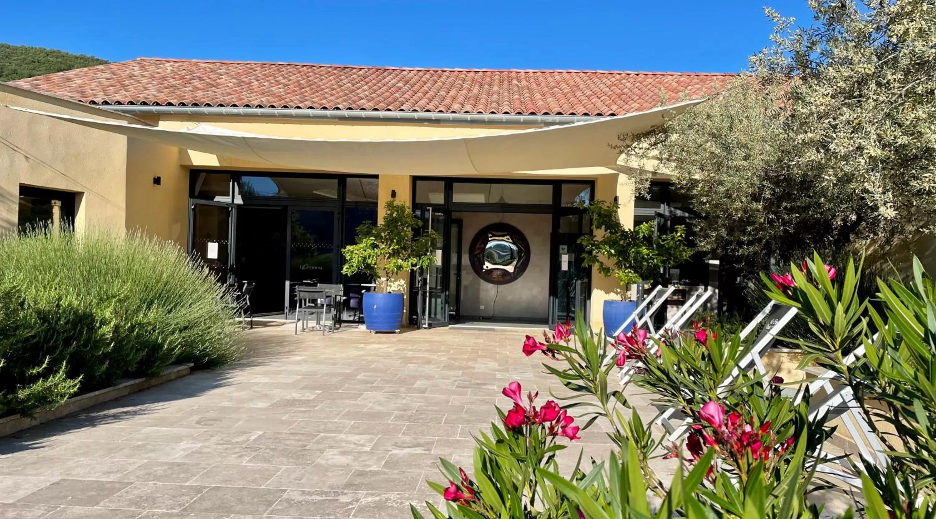 Balcony/Terrace in Clos Saint-Michel Resort & Spa