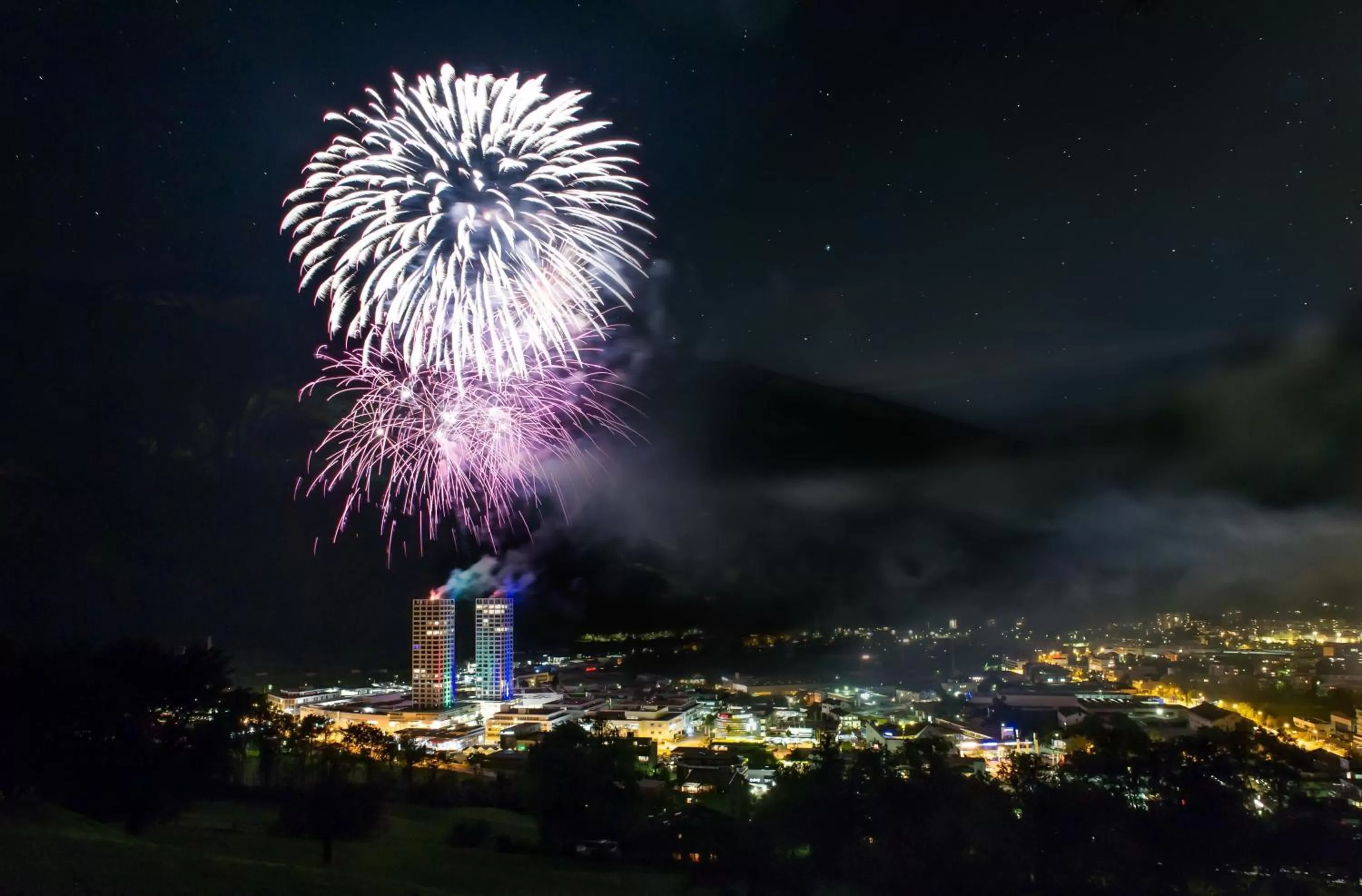 Bird's eye view in Mercure Chur City West