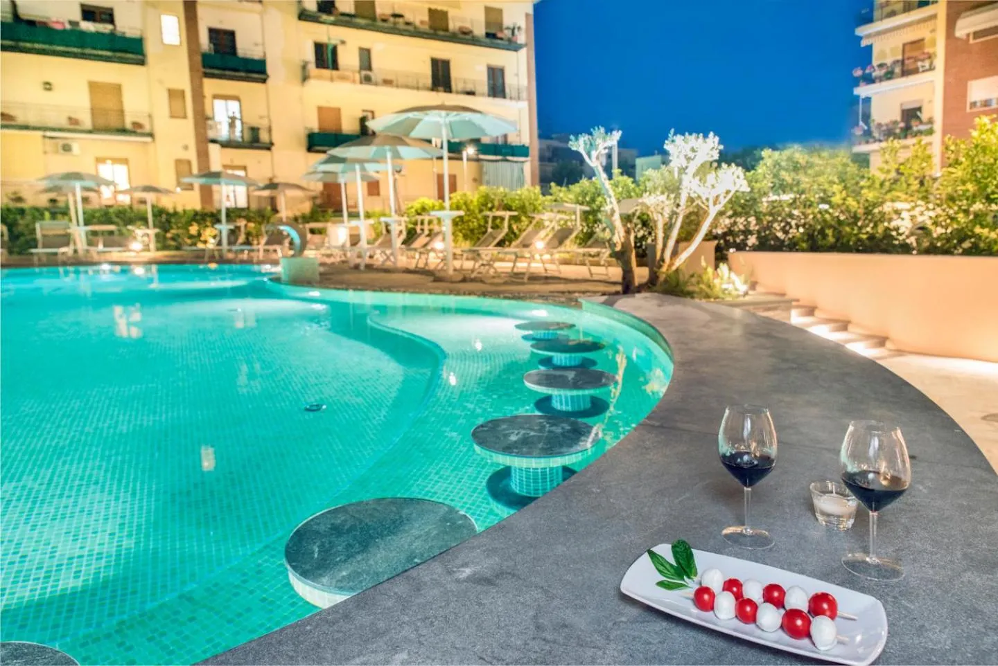 Decorative detail in Hotel Leone