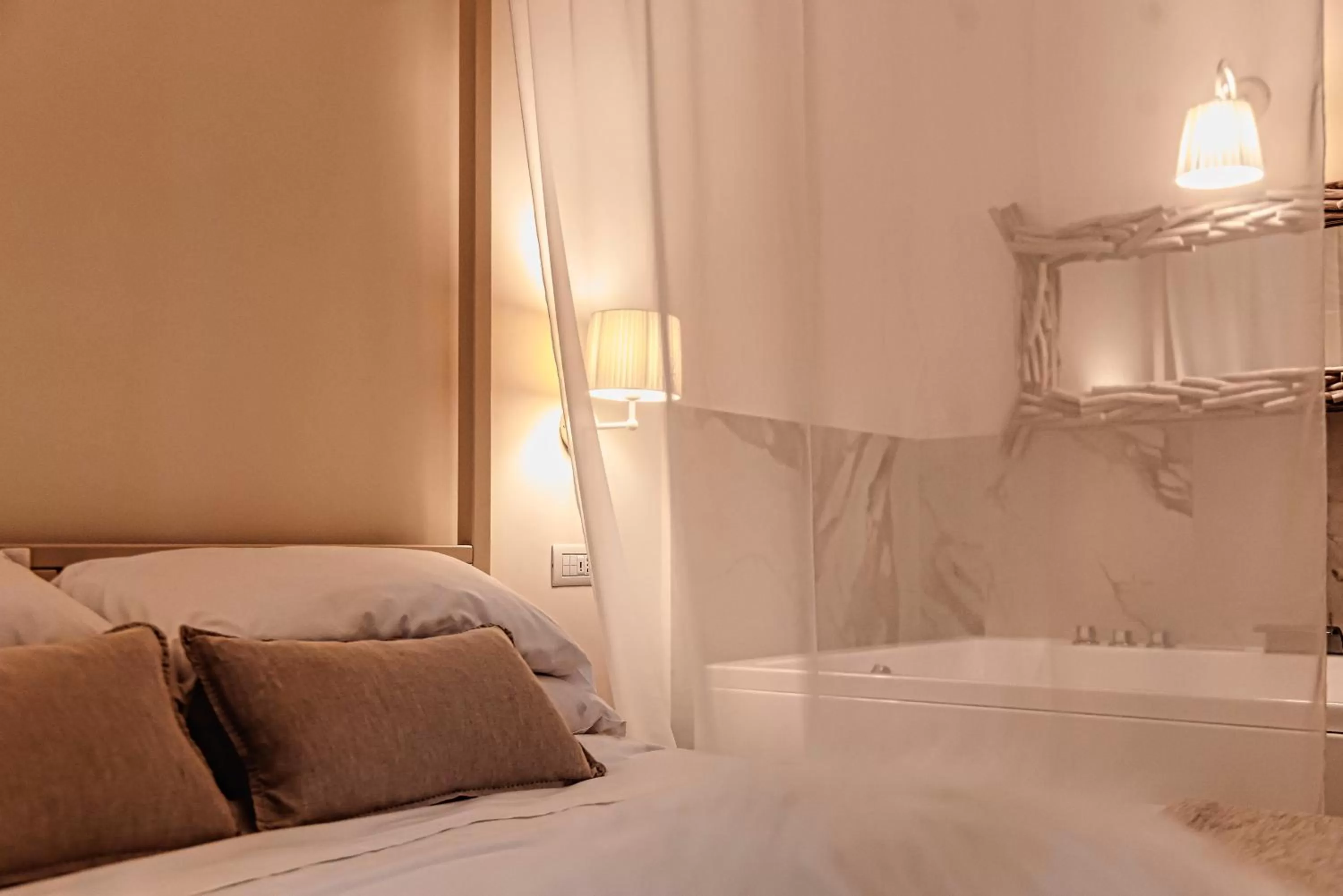 Bed in Terra Mia Suite