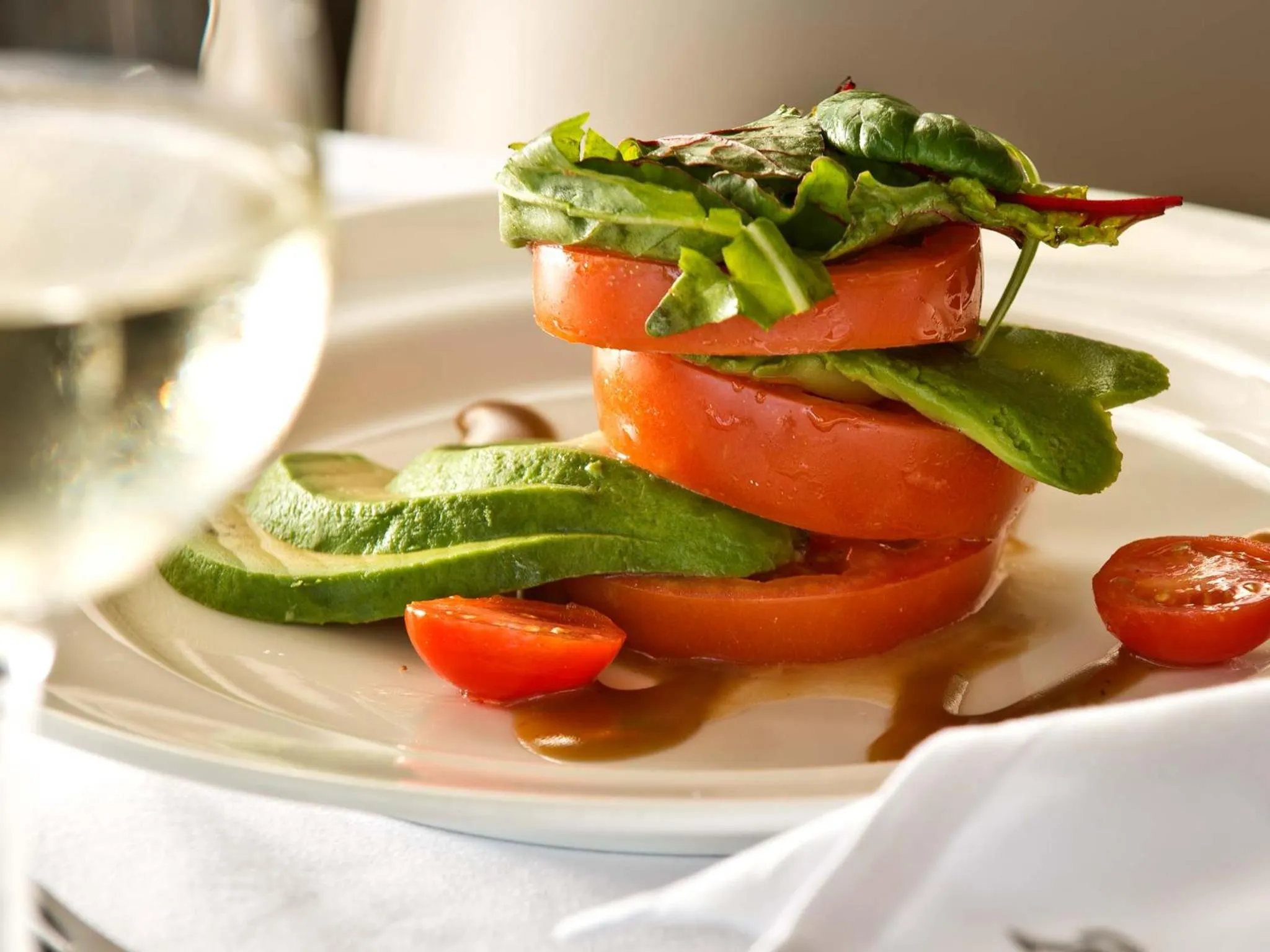 Food close-up in Krystal Beach Hotel