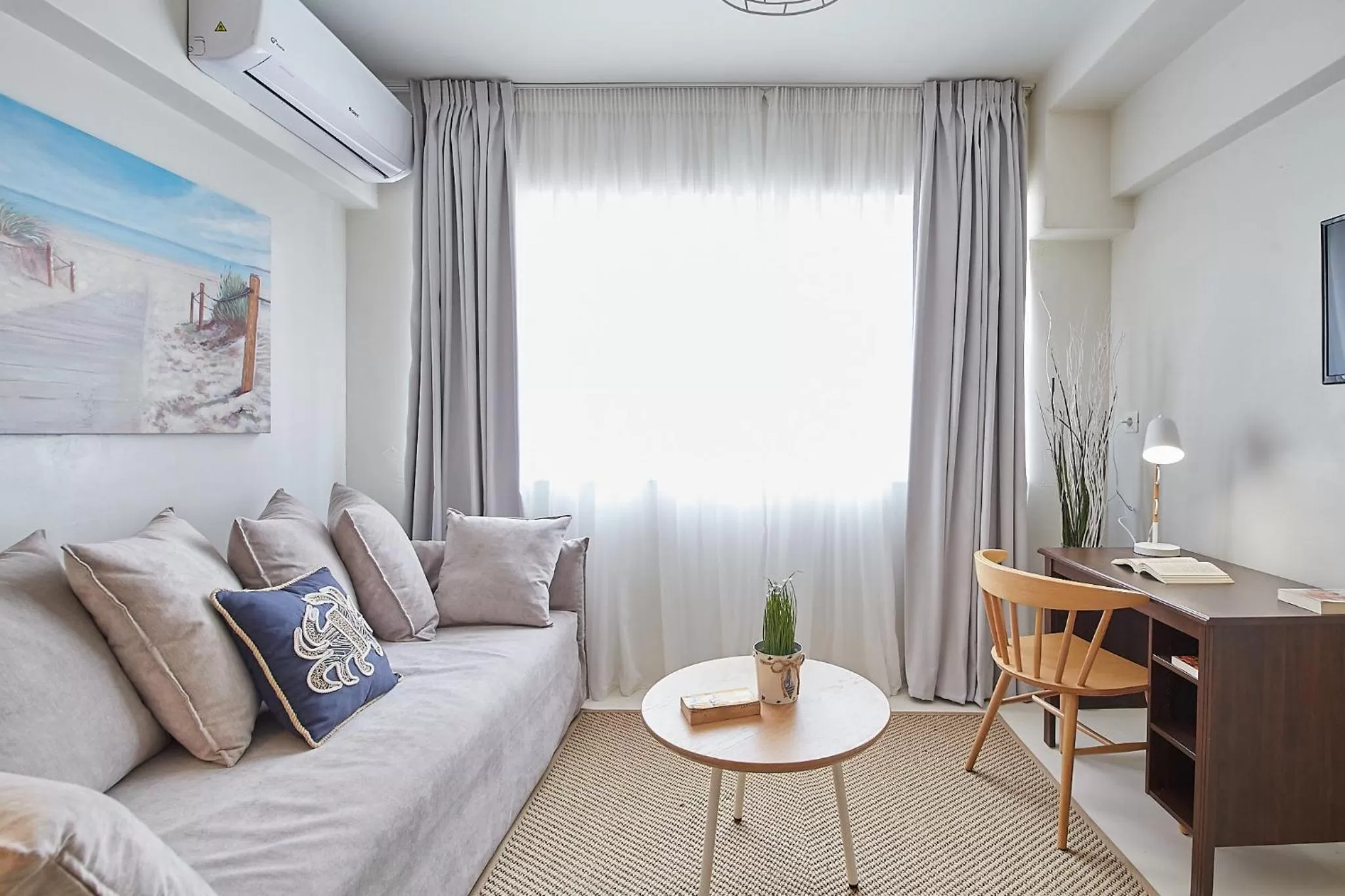 Living room, Seating Area in toStay-Unique apartment hotel in Athens center!