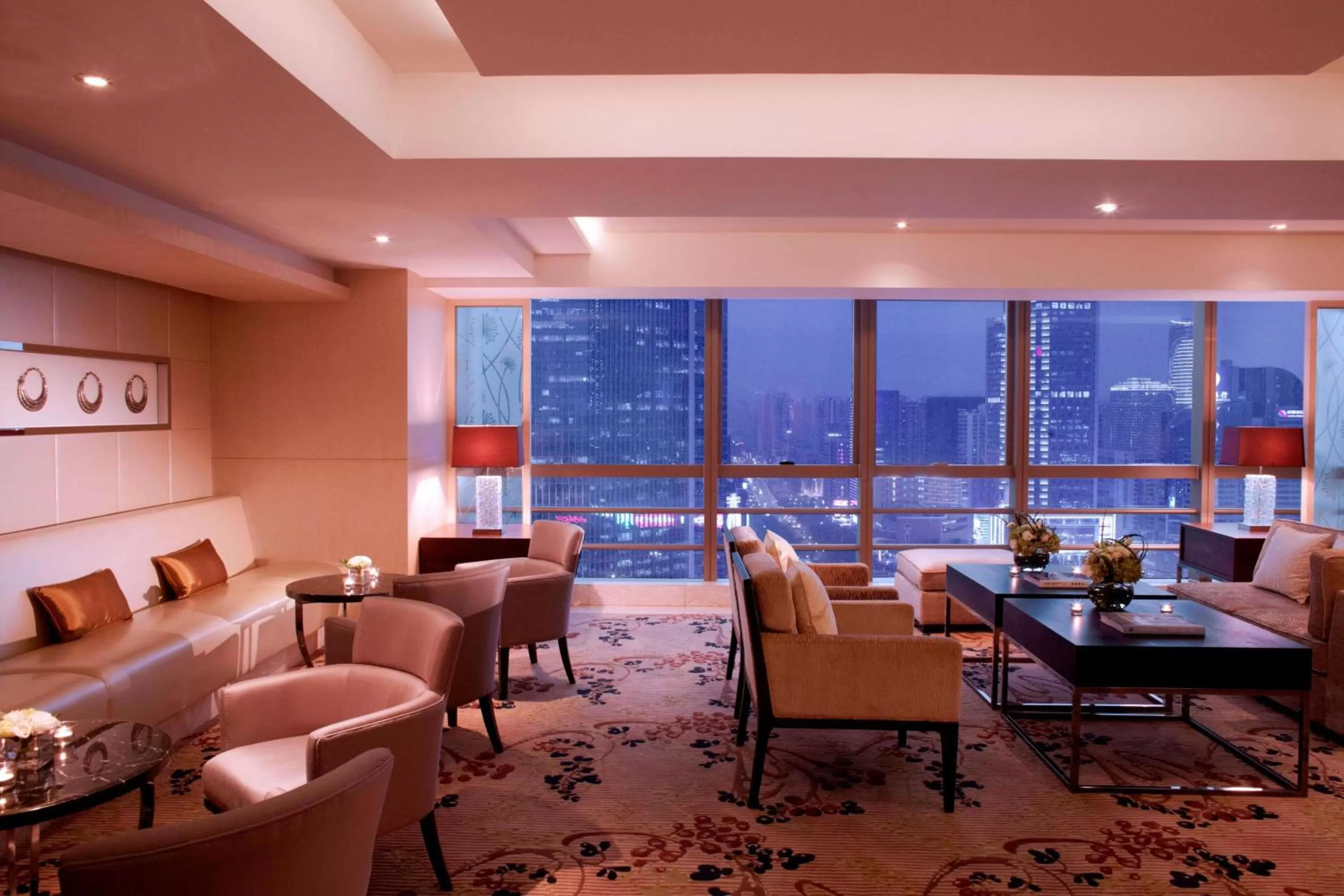 Lounge or bar in Guangzhou Marriott Hotel Tianhe