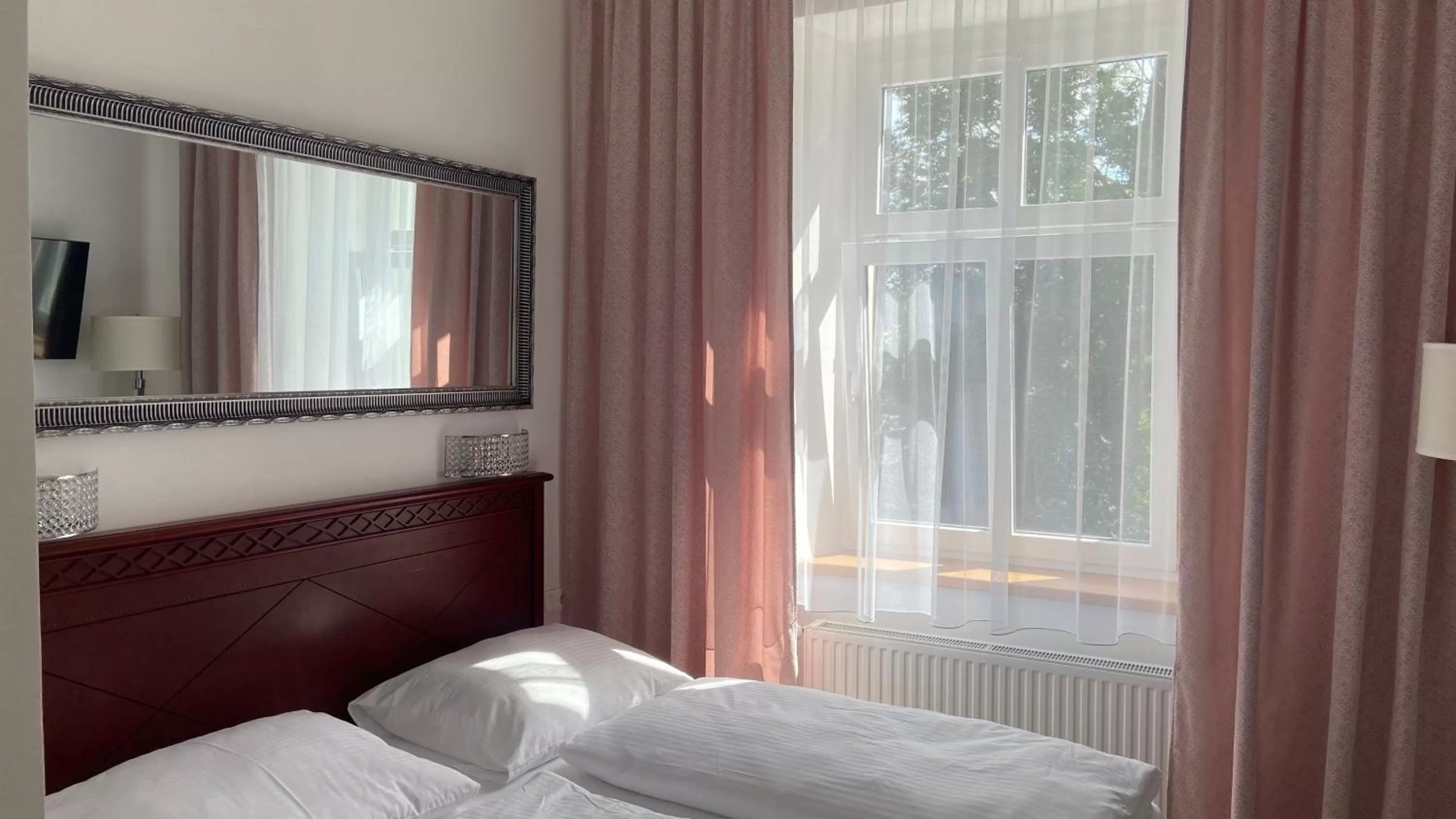 Bed in Aparthotel Slezák