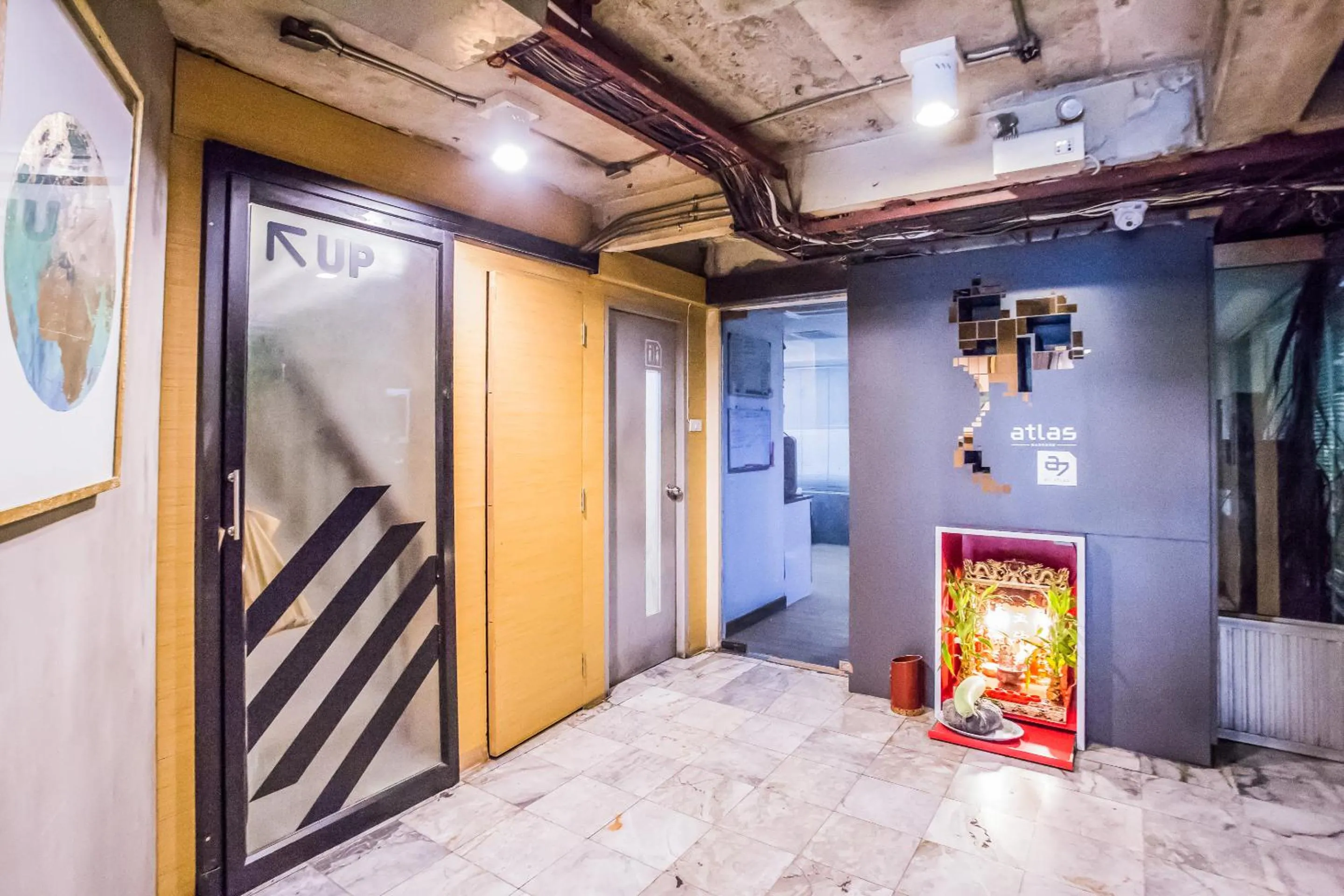 Floor plan in Atlas Bangkok Hotel