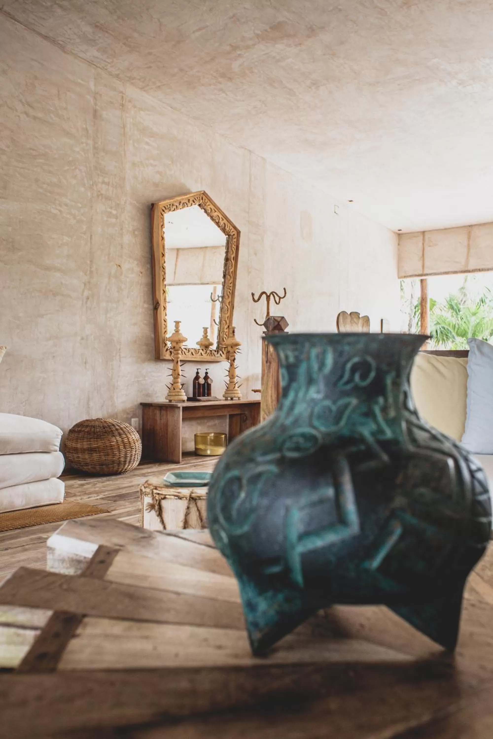 Living room, Bed in La Valise Tulum, Member of Small Luxury Hotels