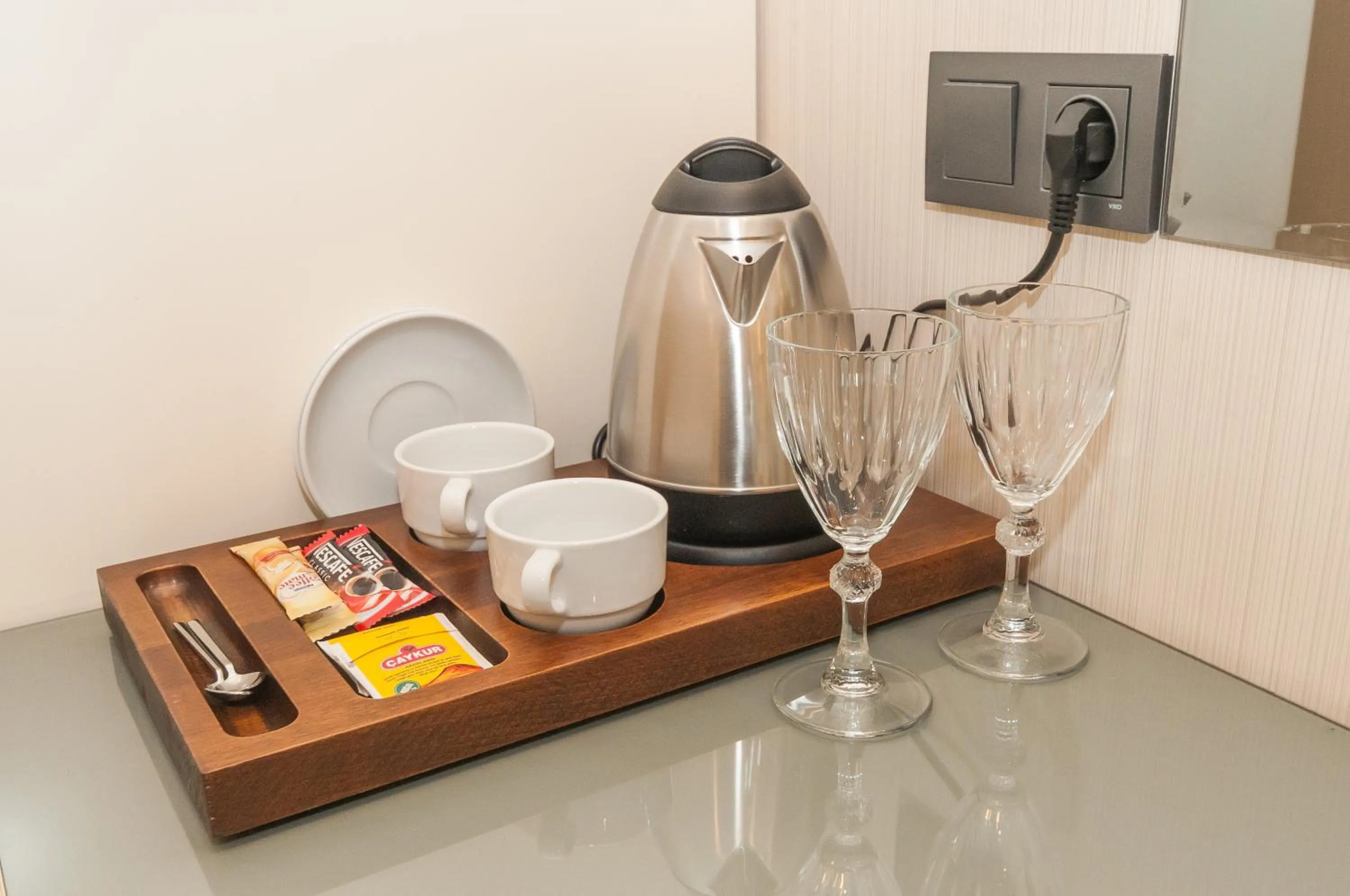 Coffee/tea facilities in Park Grazza Hotel