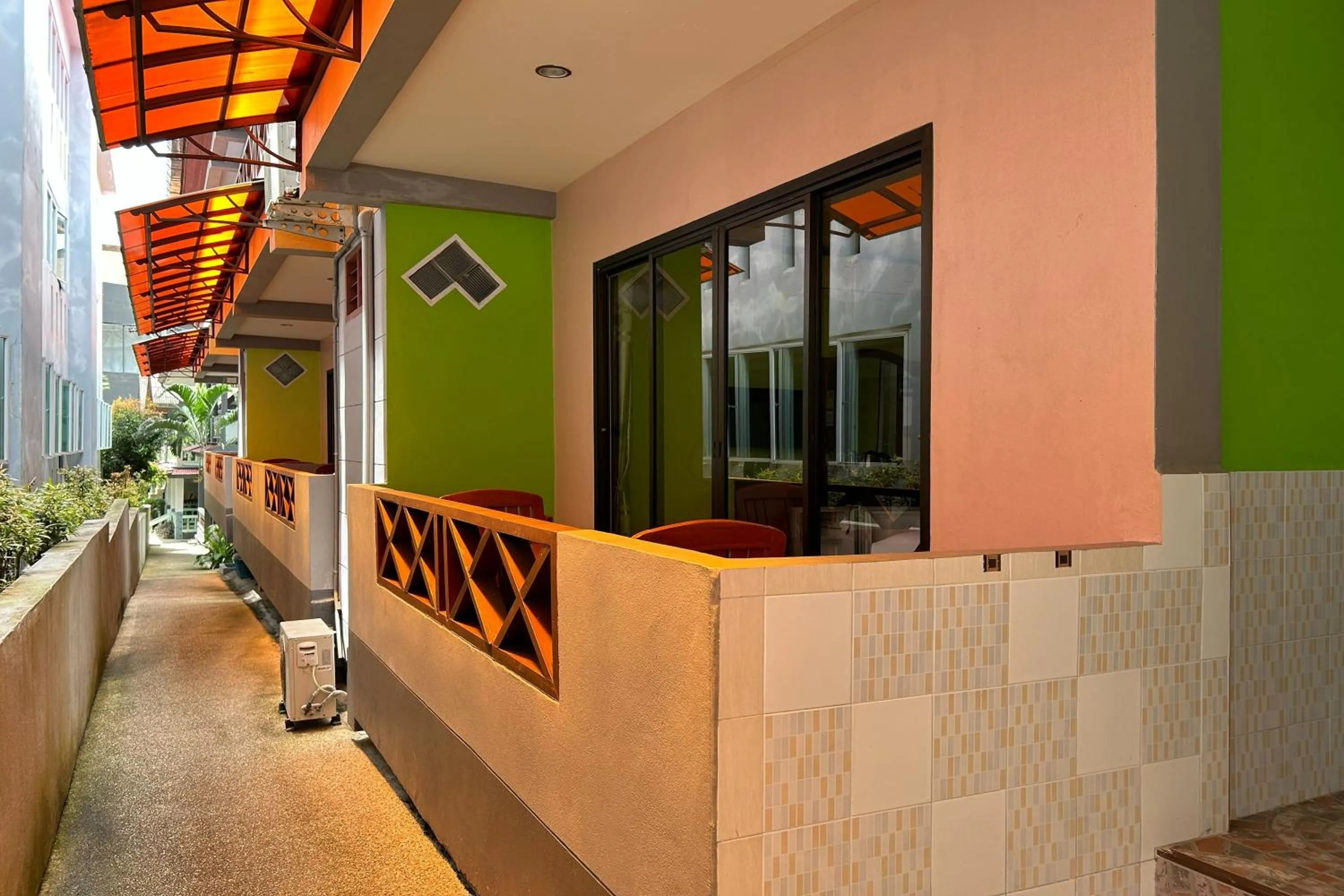 Balcony/Terrace in Me Mee Place & Tour Krabi