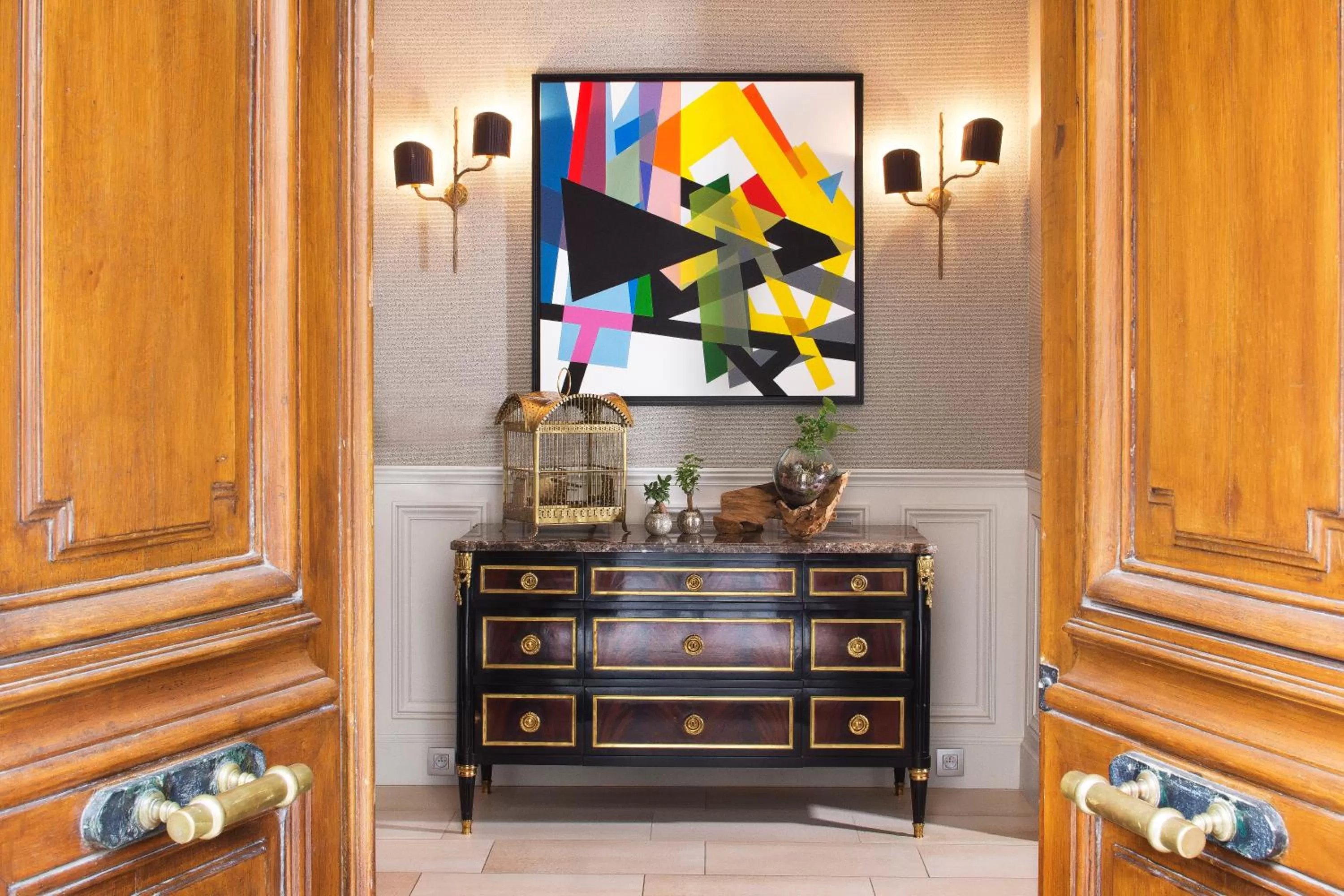 Living room in Hotel Monge