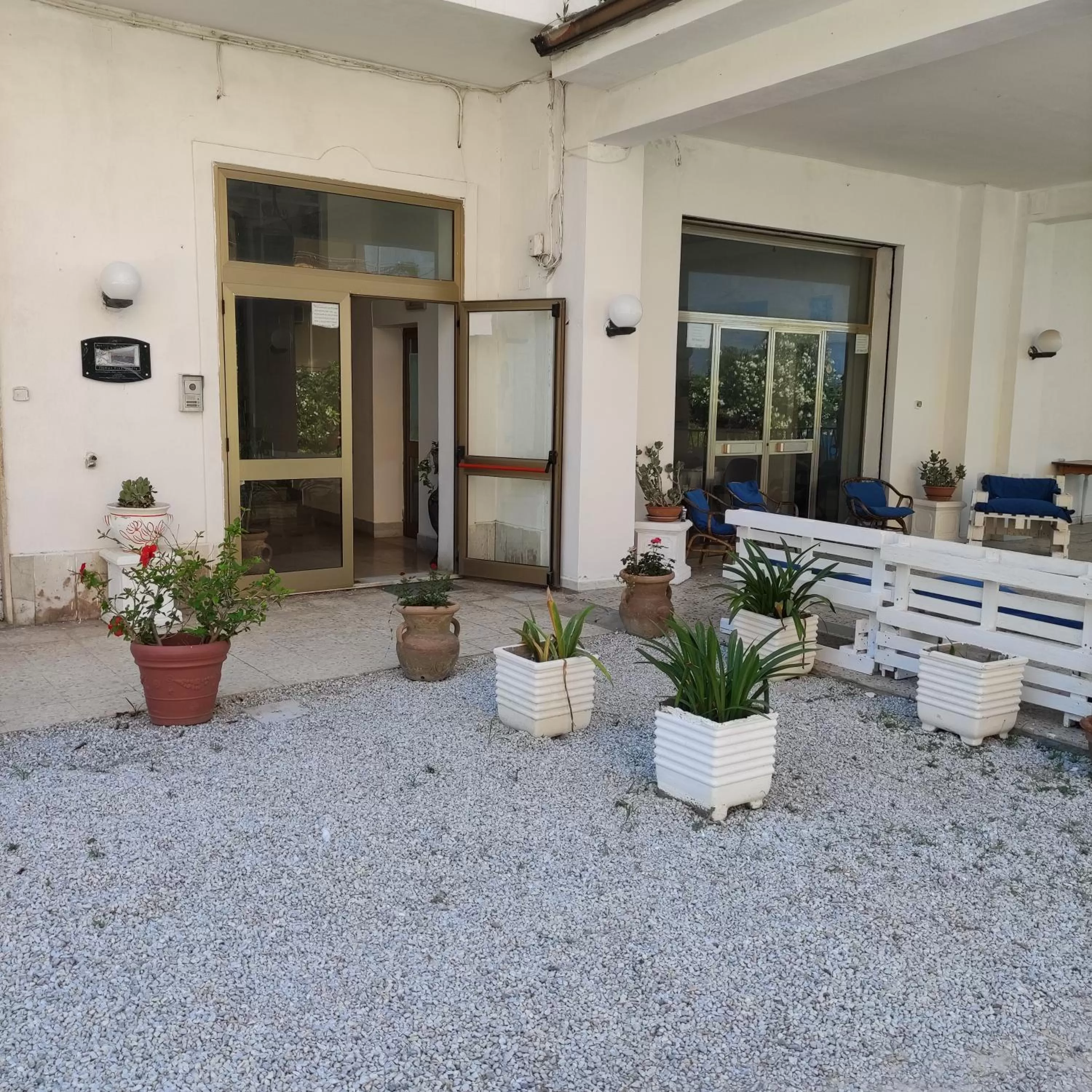 Patio in B&B Domus Piedigrotta