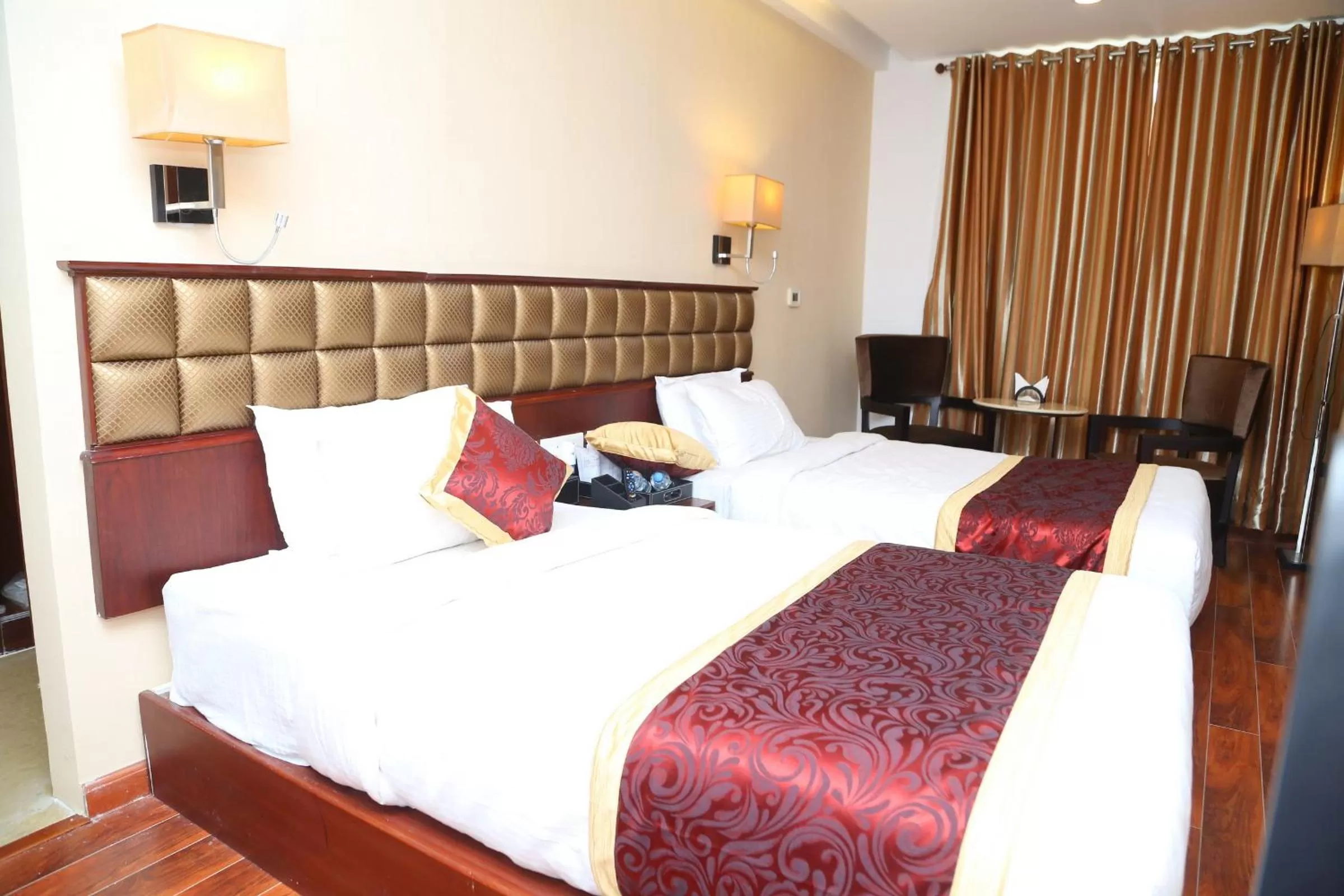 Bedroom, Bed in Raaj Bhaavan Clarks Inn Chennai