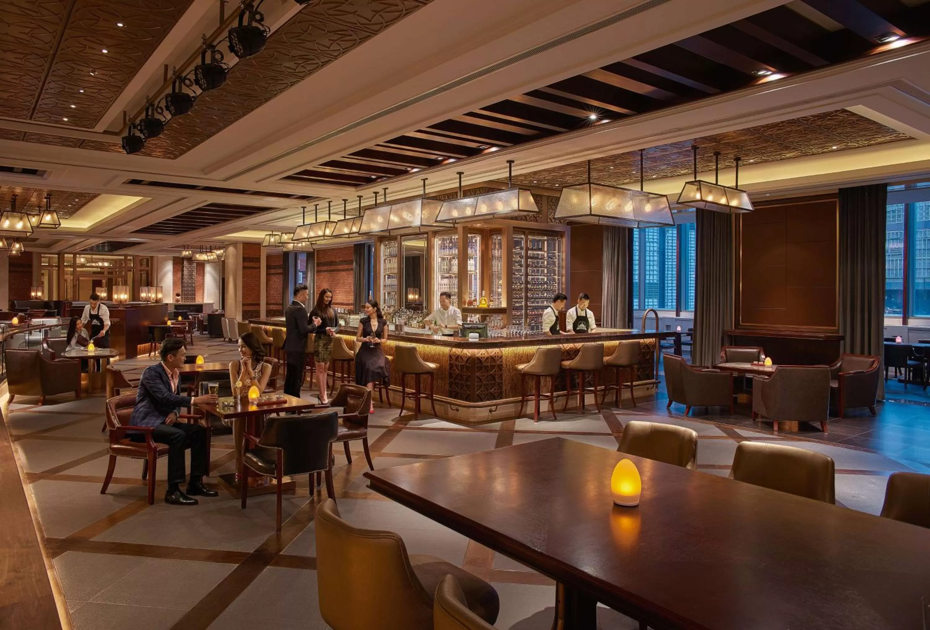 Lounge or bar in Shangri-La Ulaanbaatar