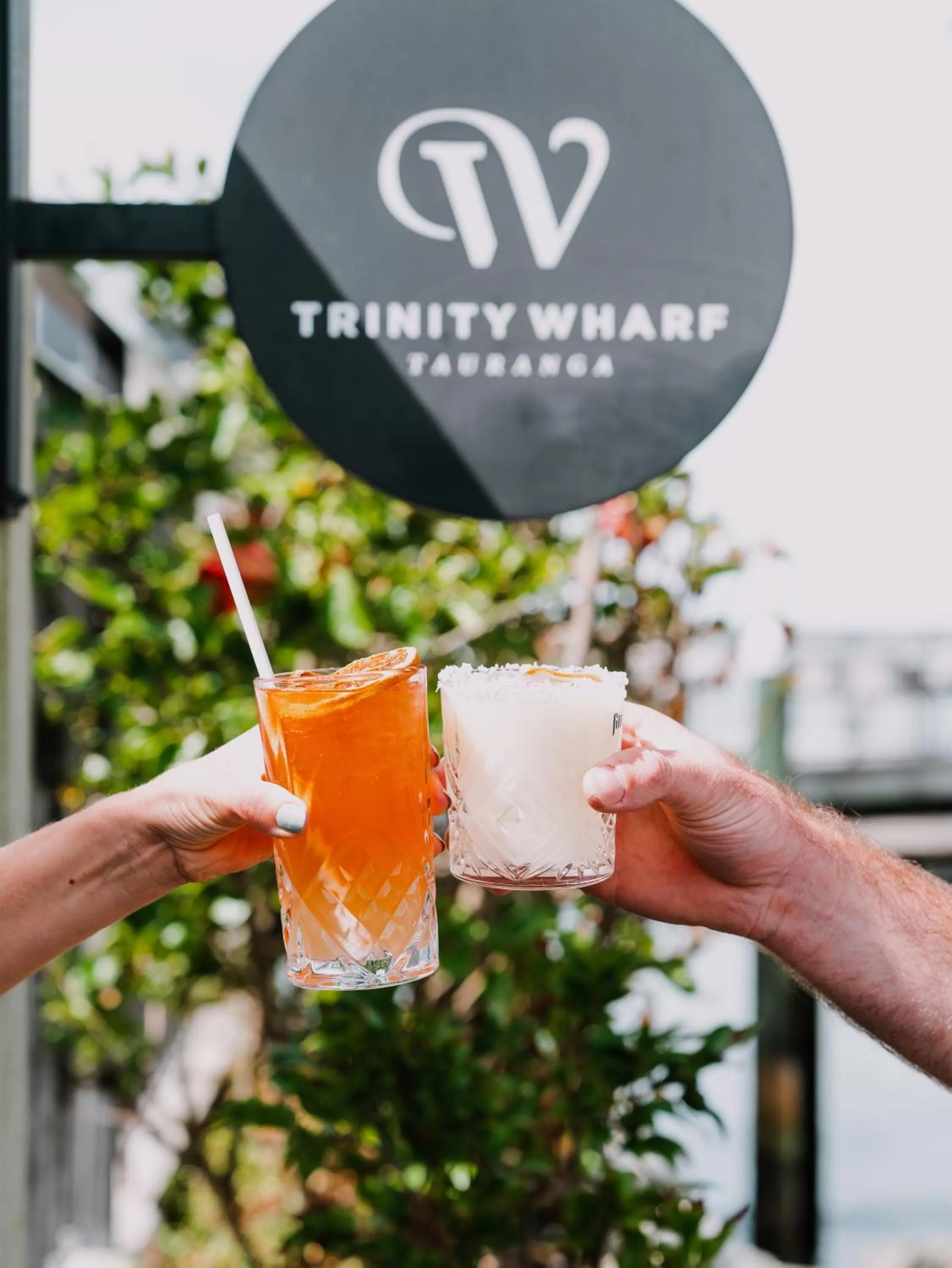 Food and drinks in Trinity Wharf Tauranga