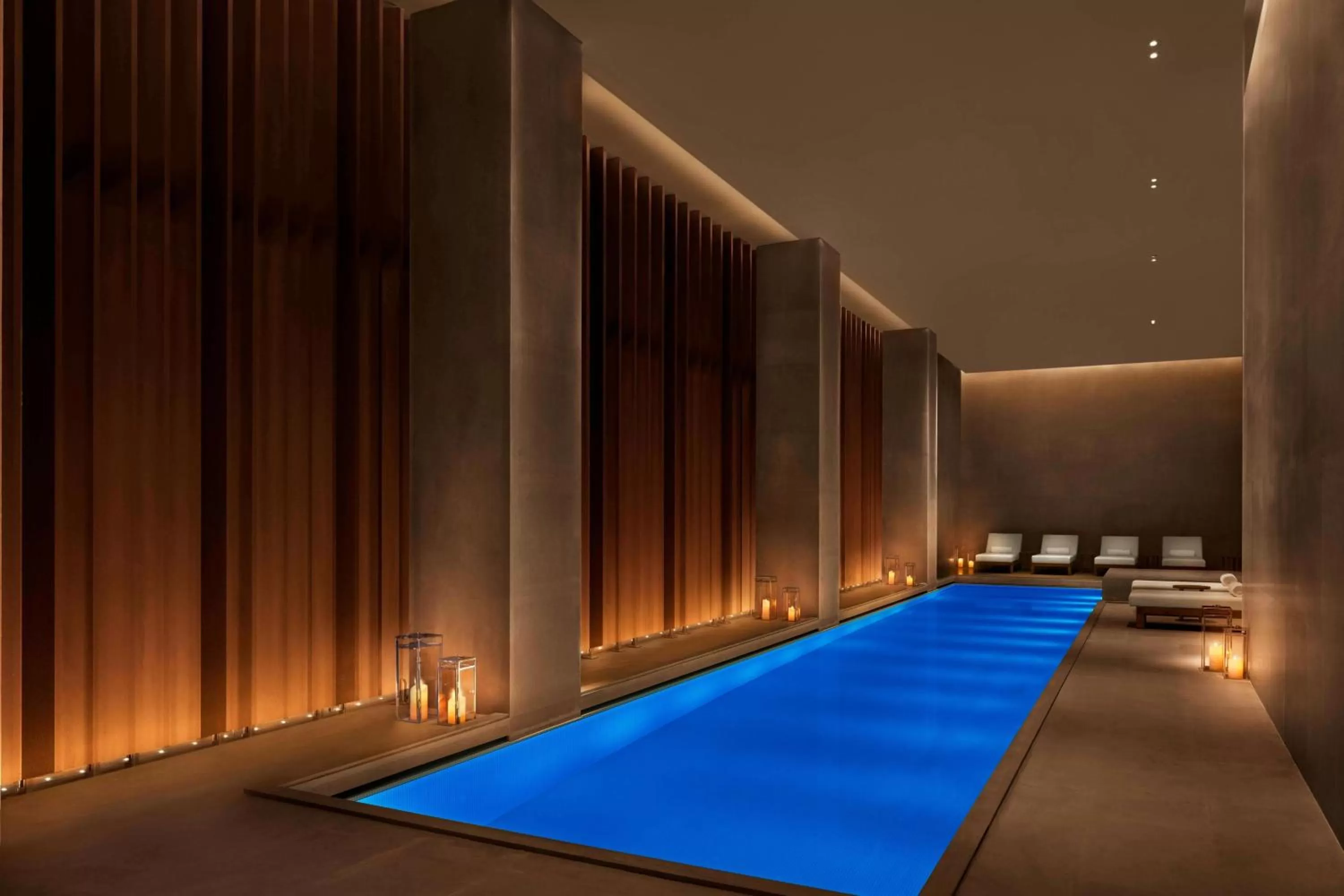 Swimming pool in The Shanghai EDITION